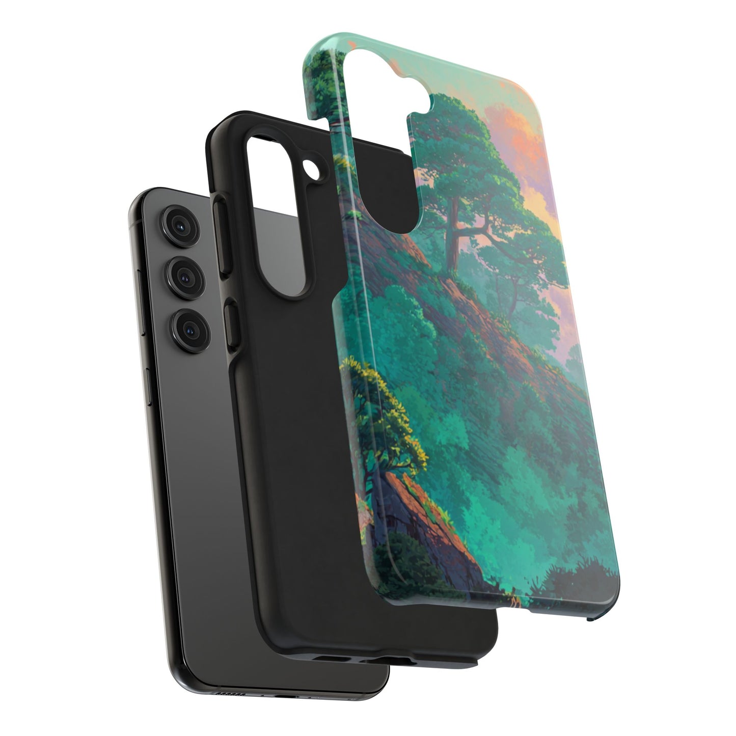 Studio Ghibli Landscape Inspired Phone Case- iPhone, Pixel, Galaxy