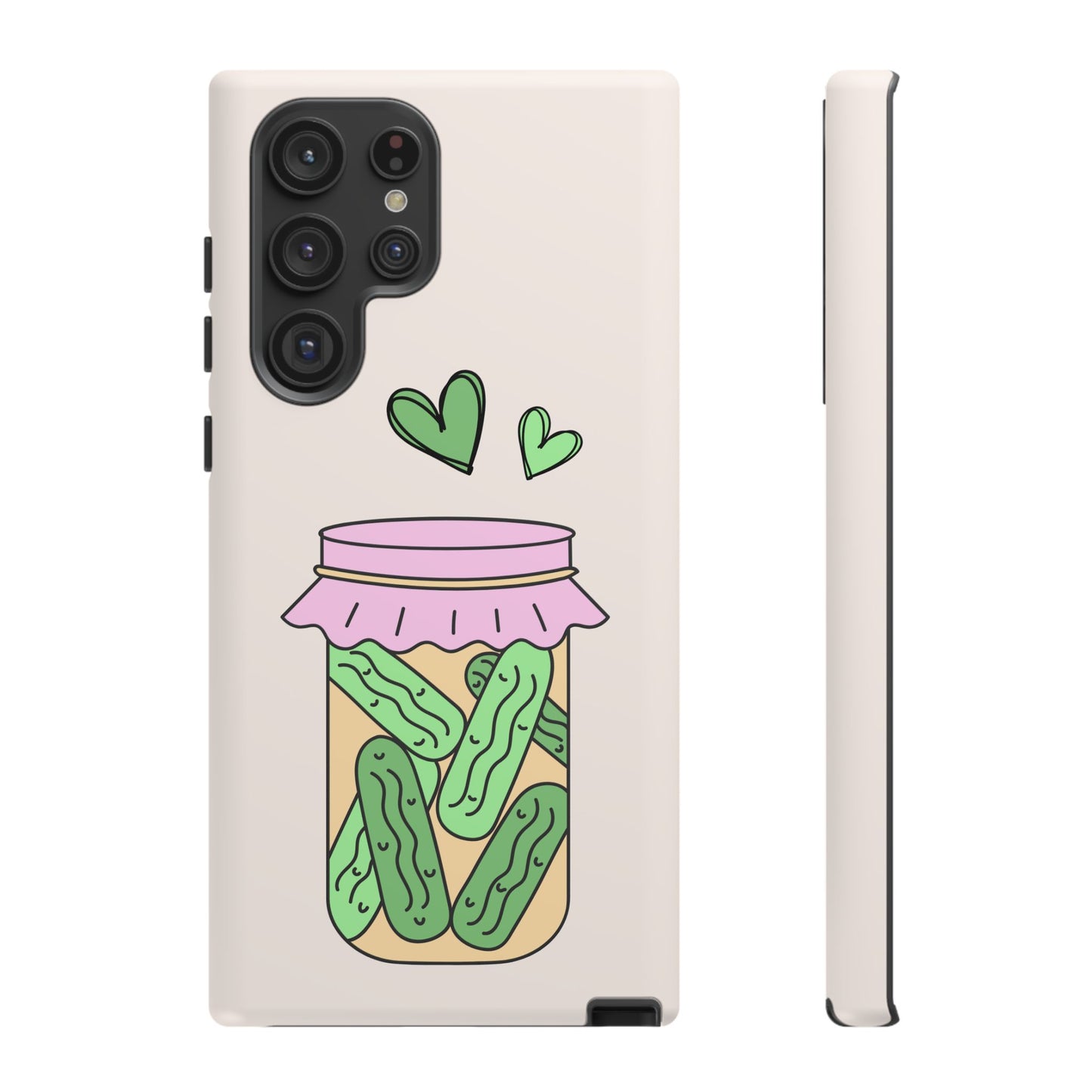 Pickle Jar Phone Case: iPhone, Pixel and Galaxy