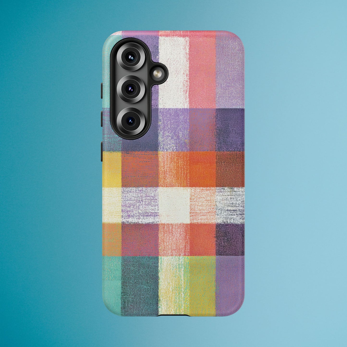 Colorful Plaid Phone Case - iPhone, Galaxy and Pixel Models
