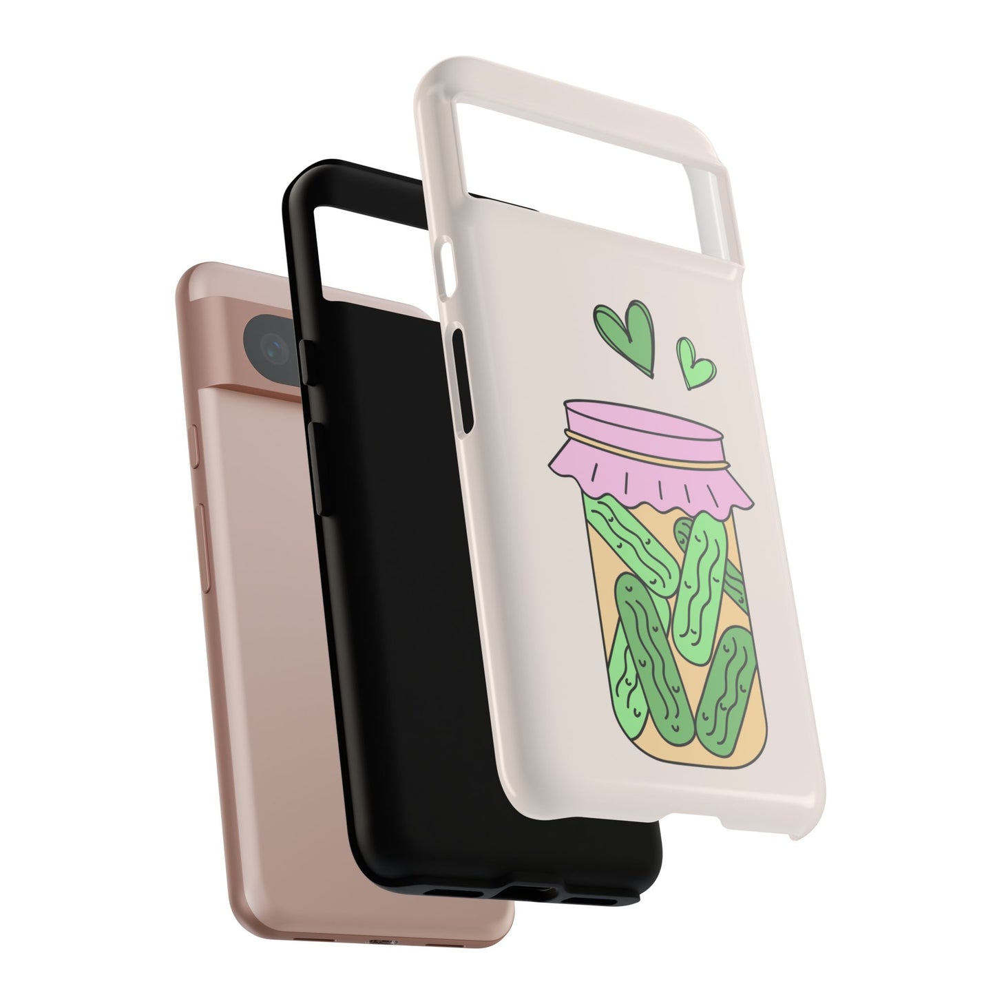 Pickle Jar Phone Case: iPhone, Pixel and Galaxy