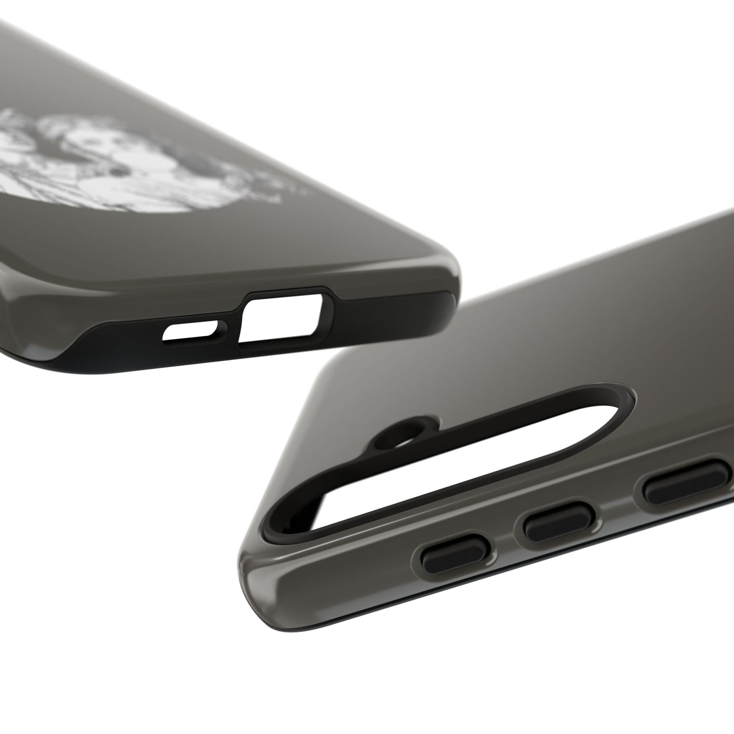 Athena and Medusa Phone Case, Greek Mythology Tough Cover, Gothic Art iPhone Samsung Pixel Case