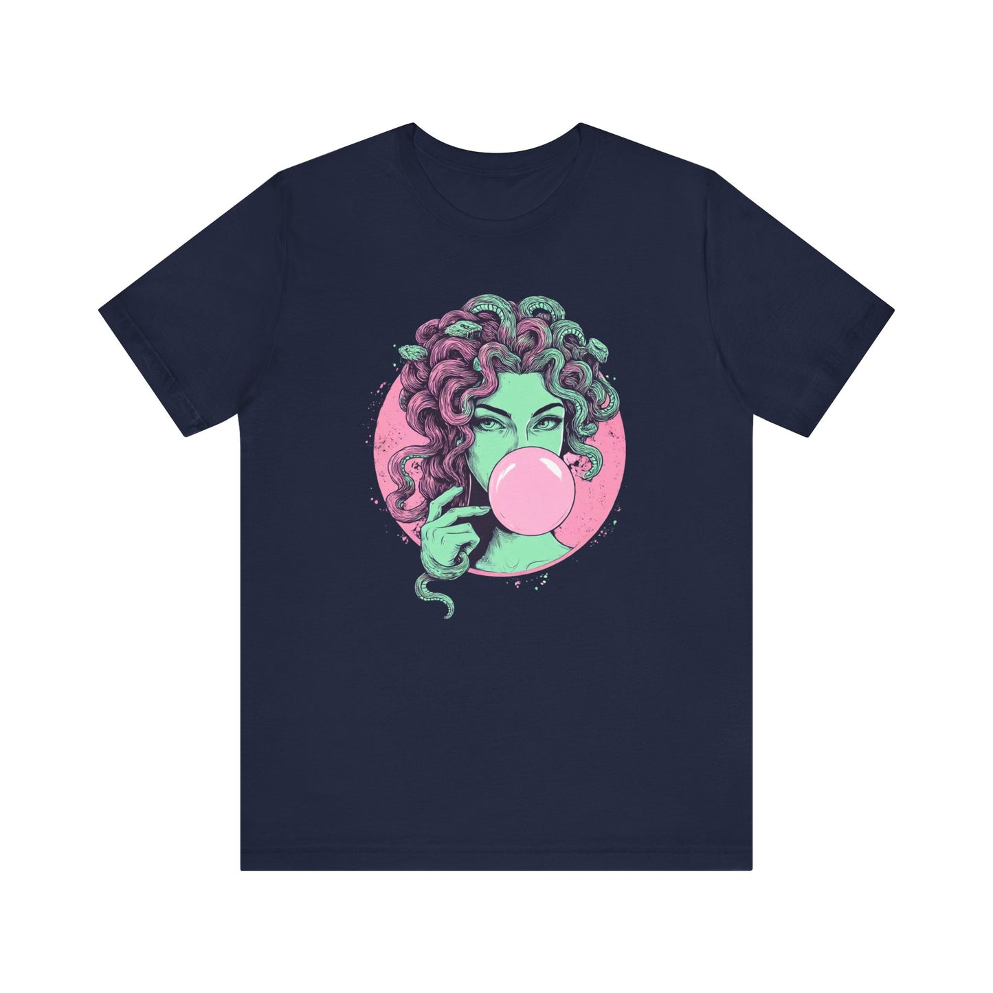 Medusa Bubblegum T-Shirt | Greek Mythology Graphic Tee
