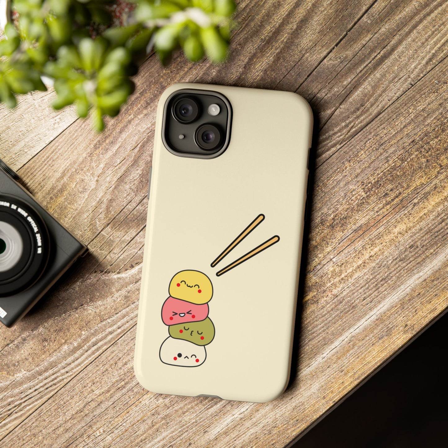 Cute Kawaii Snack Phone Case: iPhone 16–17, Galaxy S23–26, Pixel 7–9