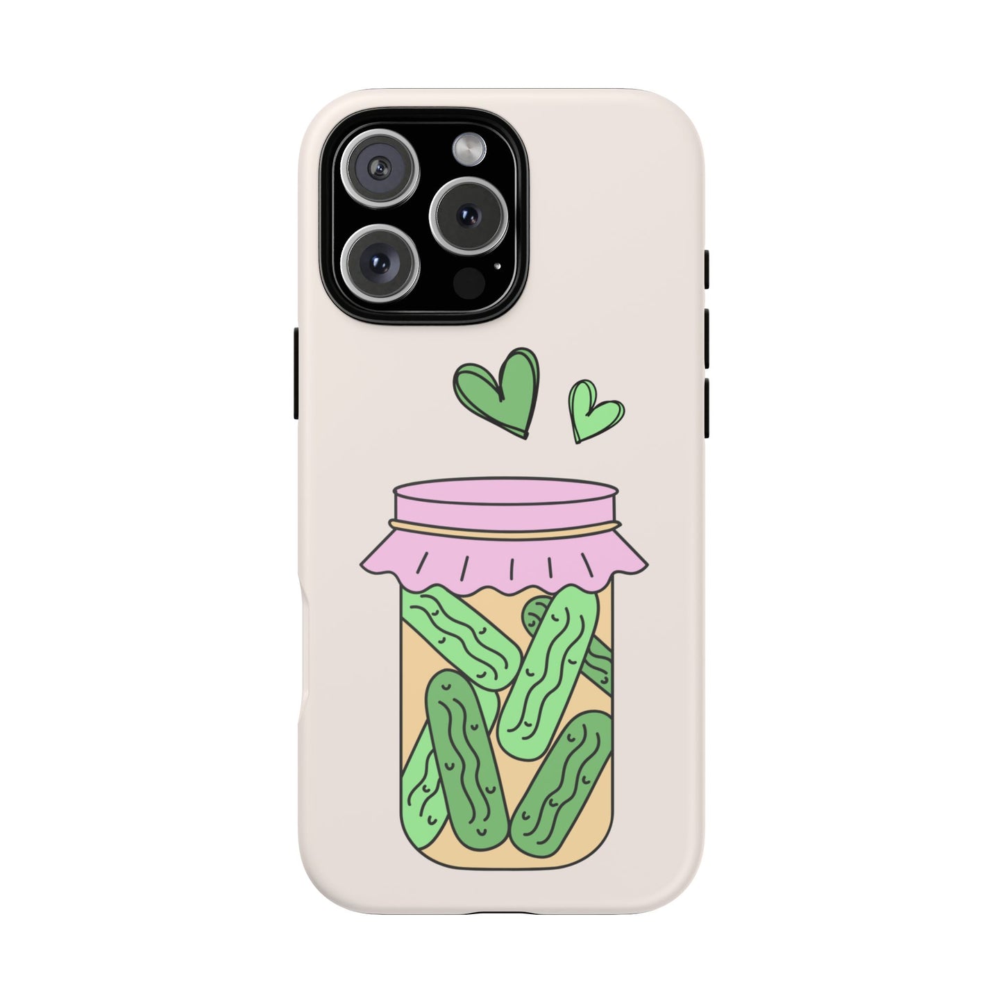 Pickle Jar Phone Case: iPhone, Pixel and Galaxy