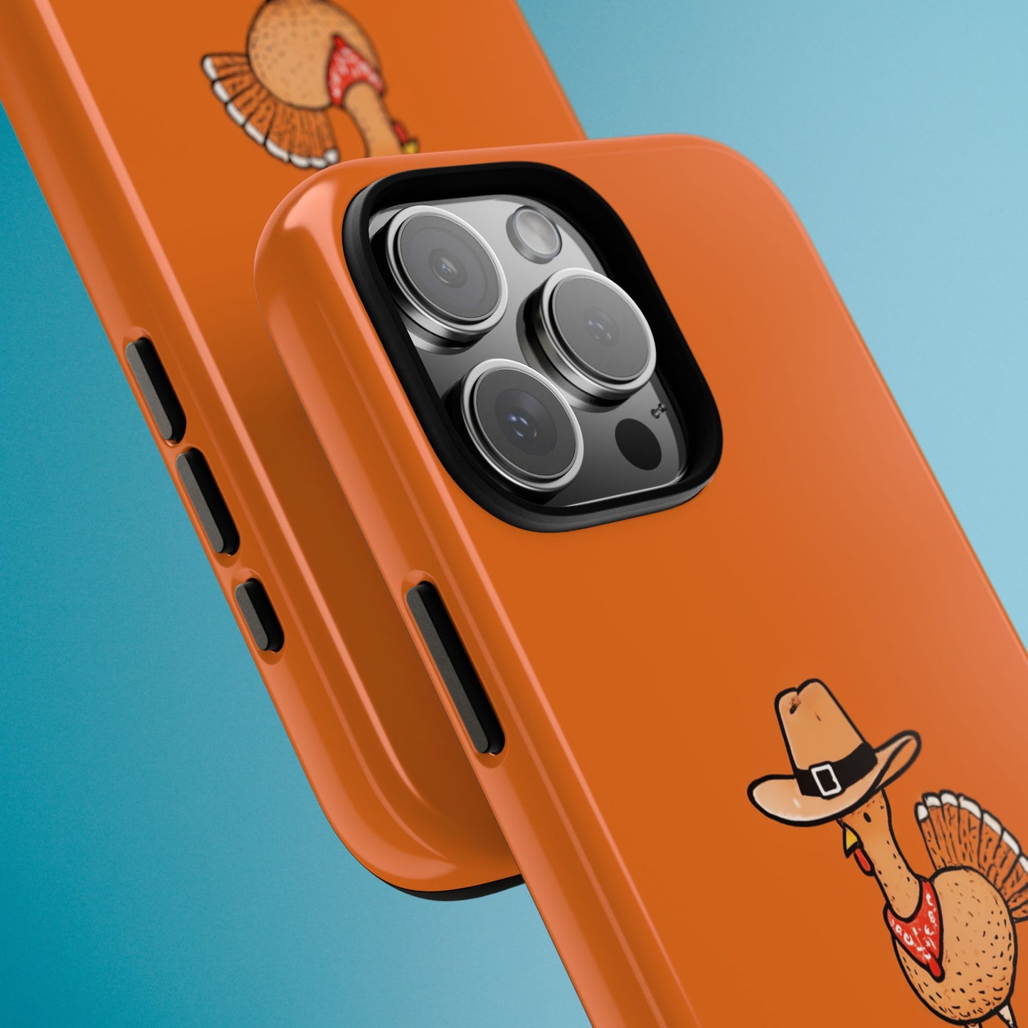 Turkey Phone Case, Funny Thanksgiving Cover, Autumn Fall Design iPhone Samsung Pixel