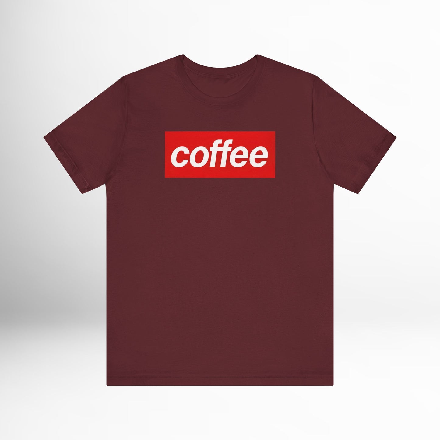 Coffee T-Shirt Minimalist Coffee Lover Graphic Tee, Funny Barista Shirt, Streetwear Style Coffee Gift