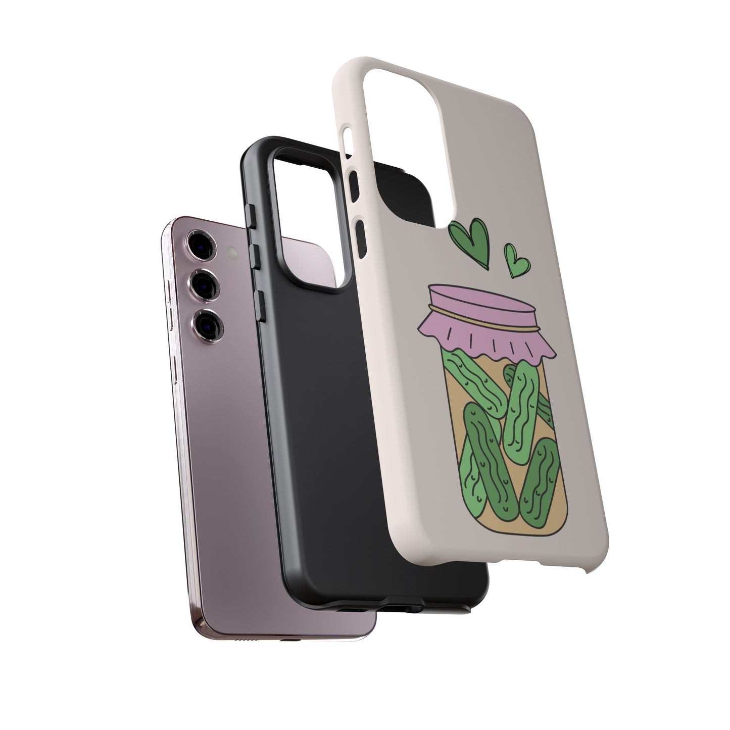 Pickle Jar Phone Case: iPhone, Pixel and Galaxy