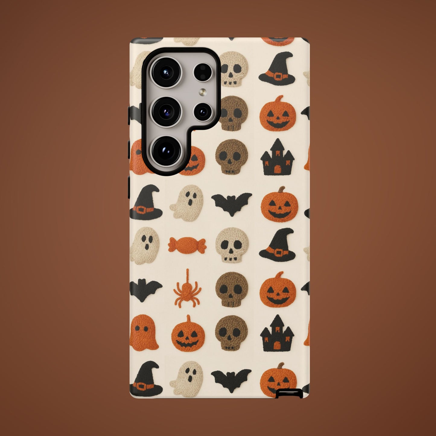 Spooky Pattern Cover-  iPhone Samsung Pixel Case