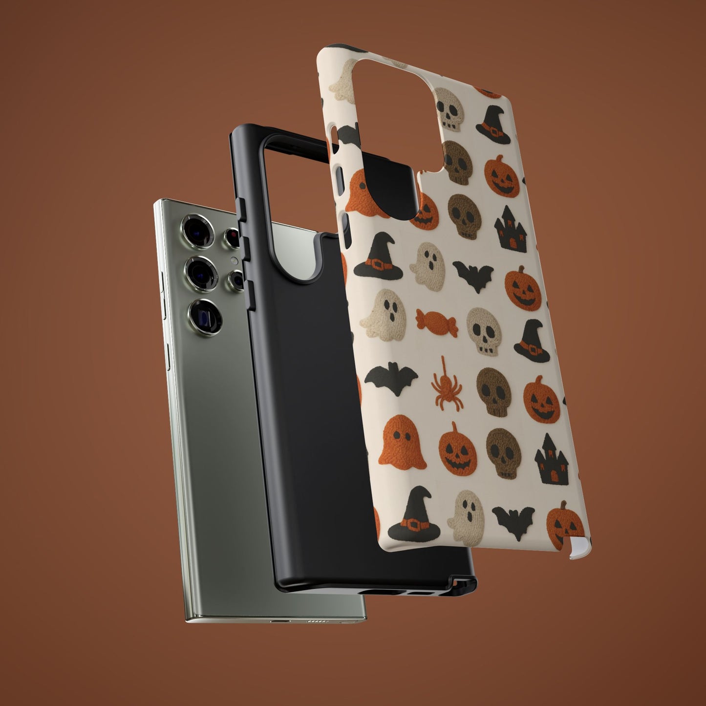 Spooky Pattern Cover-  iPhone Samsung Pixel Case
