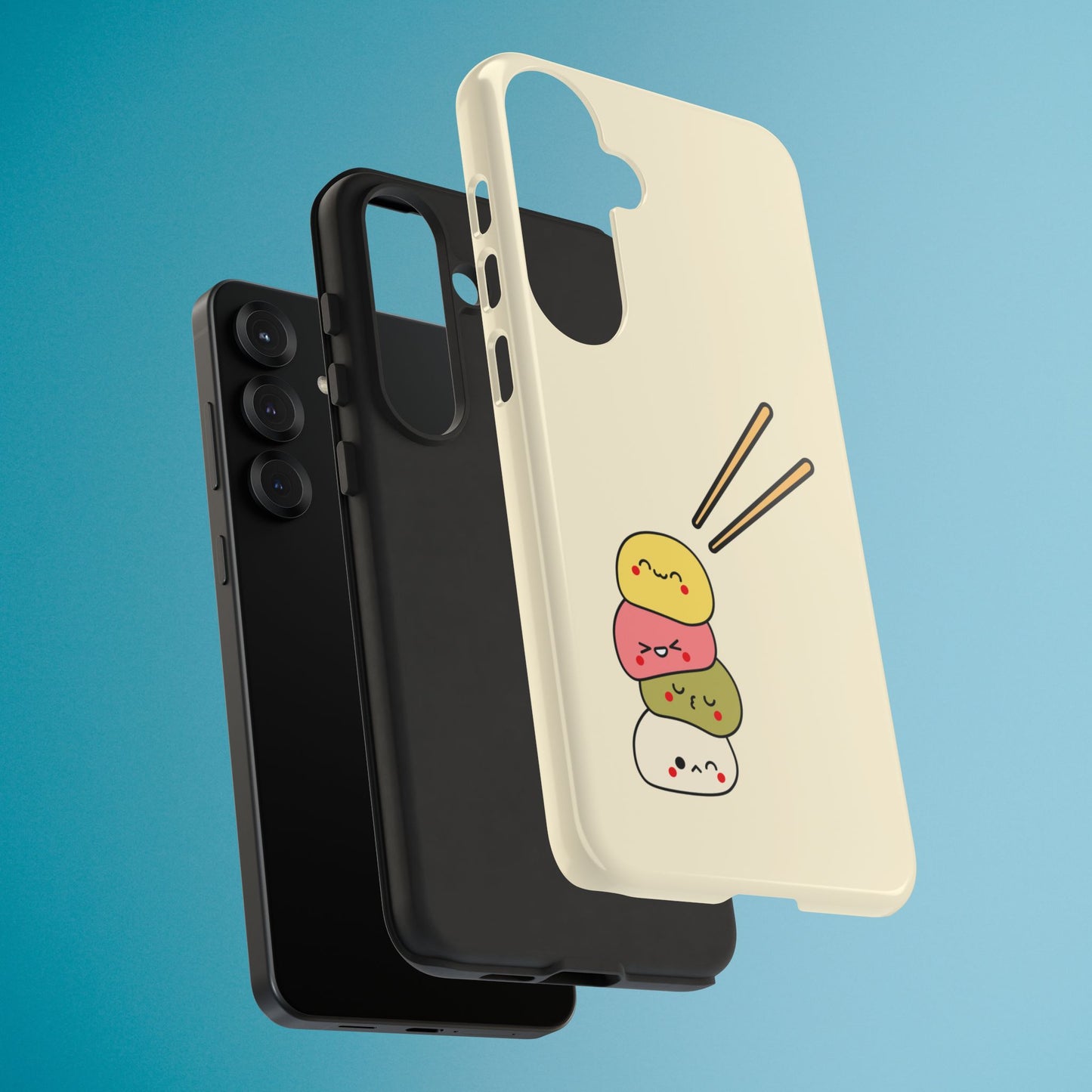 Cute Kawaii Snack Phone Case: iPhone 16–17, Galaxy S23–26, Pixel 7–9