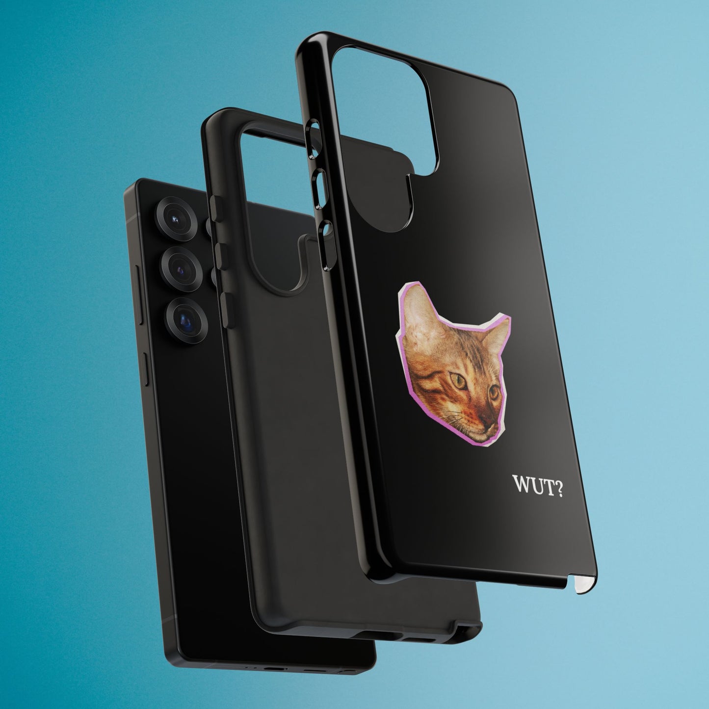 Funny Cat Meme Phone Case - iPhone, Galaxy, Pixel