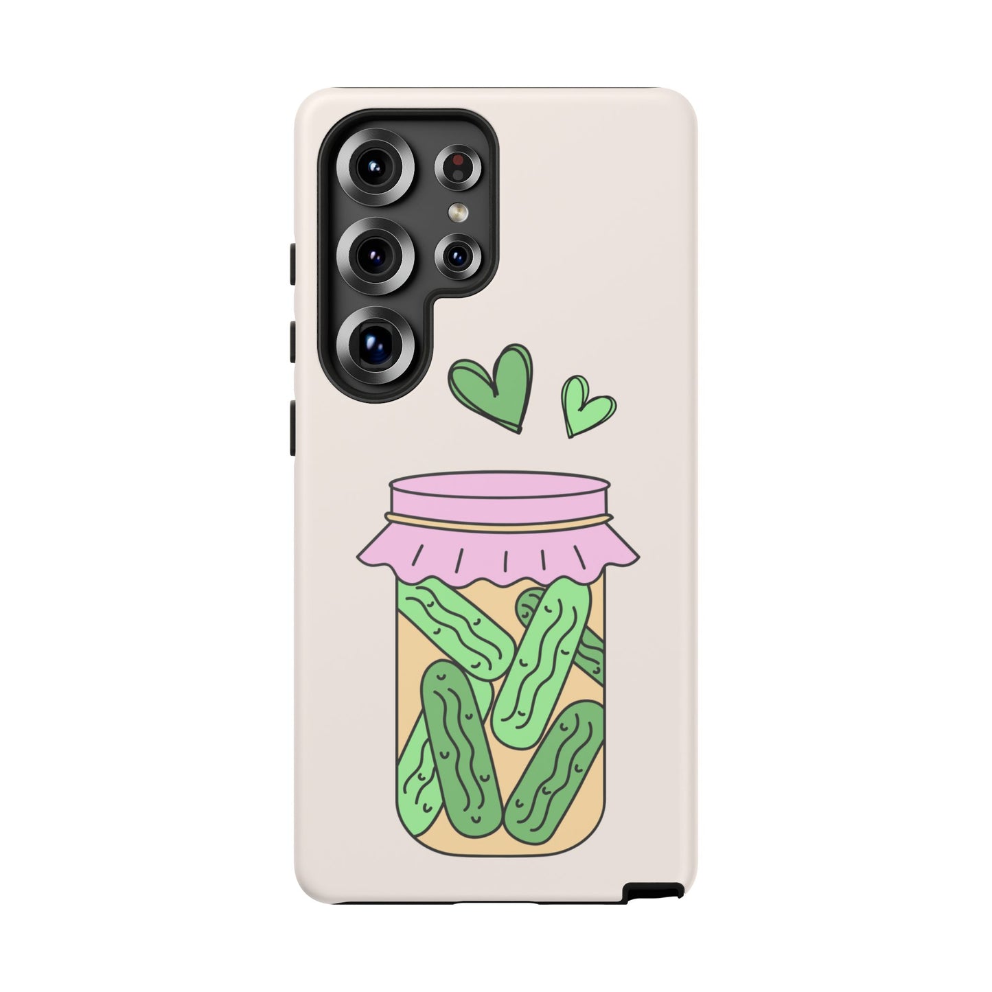 Pickle Jar Phone Case: iPhone, Pixel and Galaxy