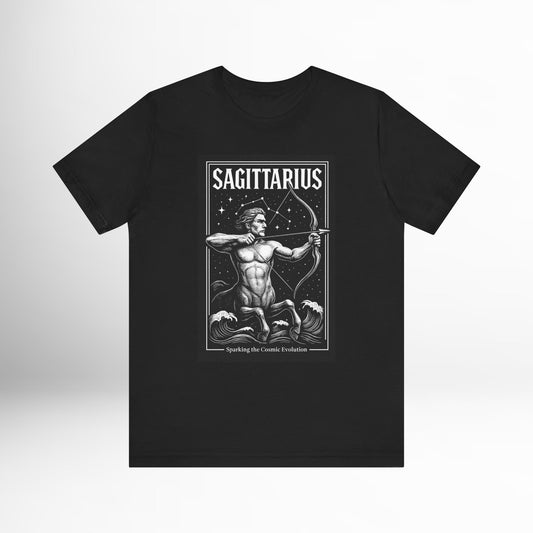 Sagittarius Astrology Tee - Zodiac Shirt, December Birthday Gift,Horoscope Clothing, Celestial Graphic Tee,