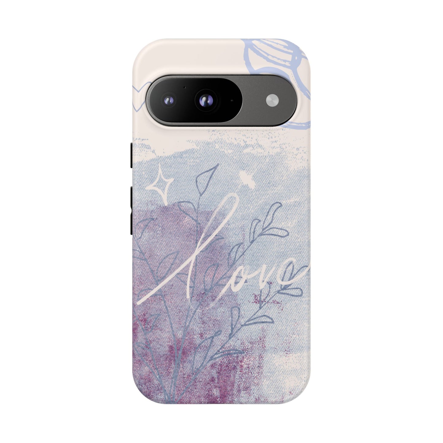 Love Pastel Abstract Phone Case: iPhone, Pixel, Galaxy