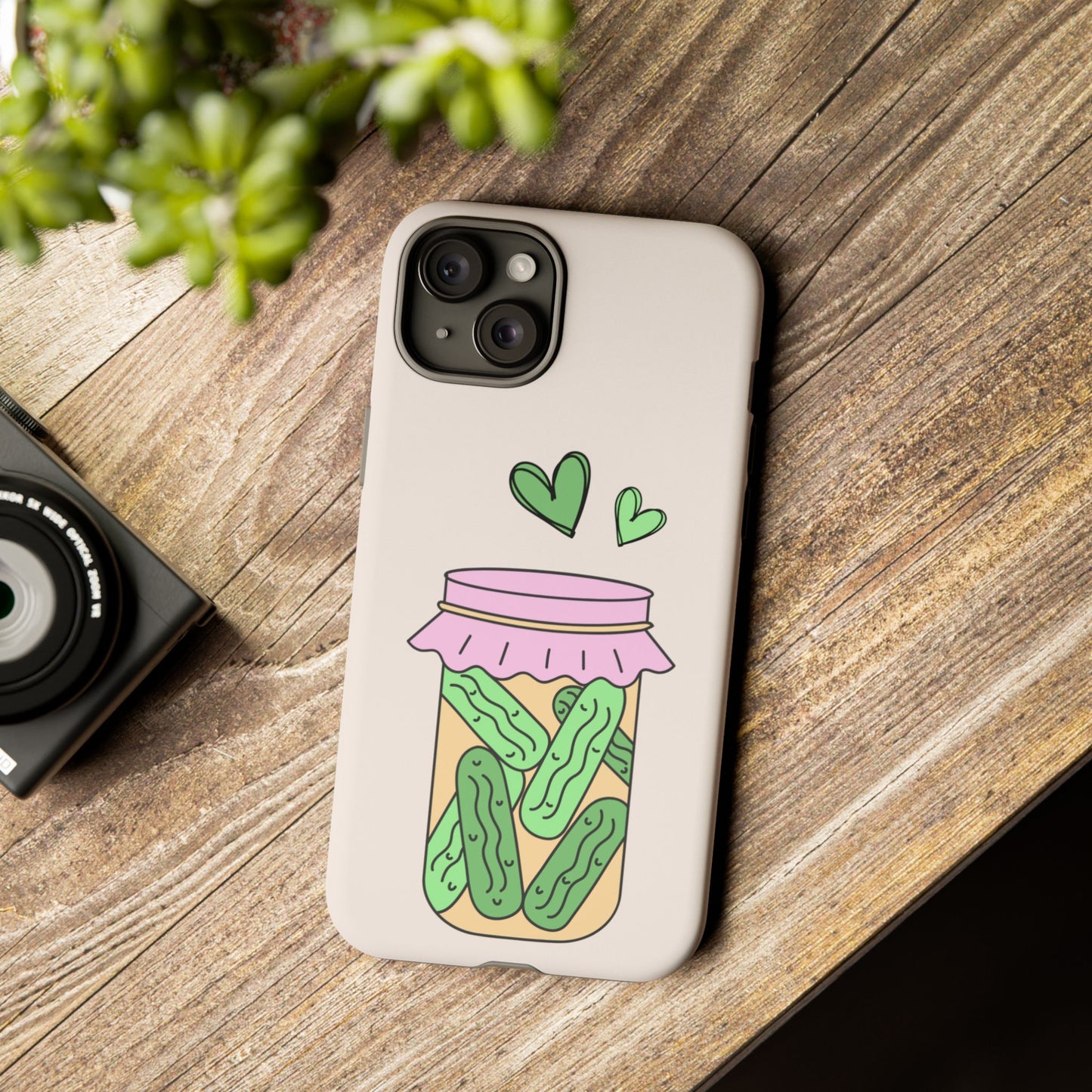 Pickle Jar Phone Case: iPhone, Pixel and Galaxy