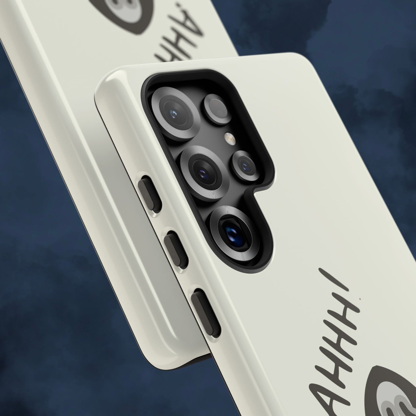 Ghostface Phone Case: Horror Movie Parody iPhone Samsung Pixel Cover