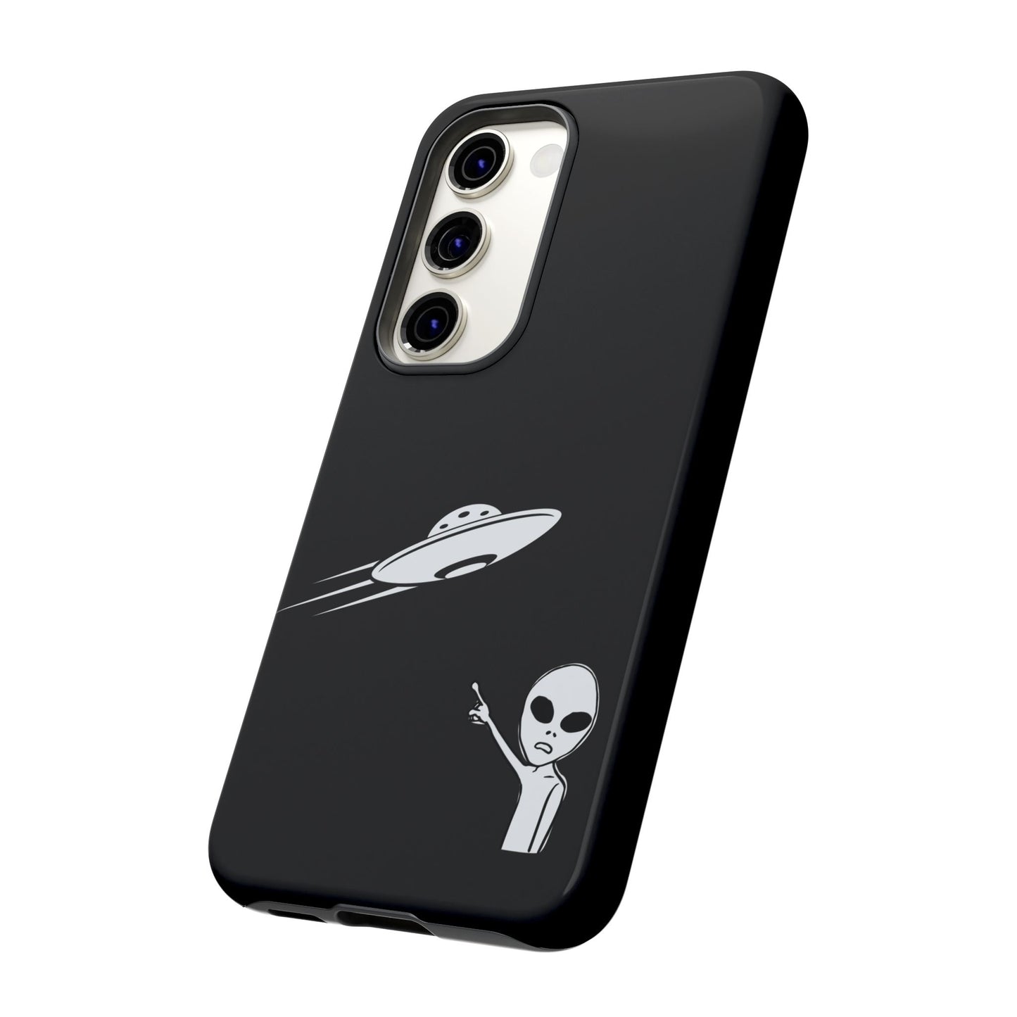 Alien UFO Phone Case, Supernatural Space Design, Sci Fi Aesthetic iPhone Samsung Pixel Cover