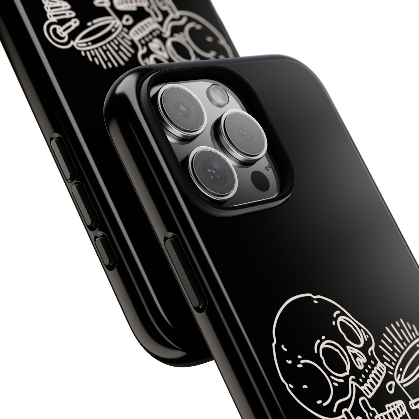 Skull Coffee Phone Case Gothic iPhone, Samsung,!Pixel