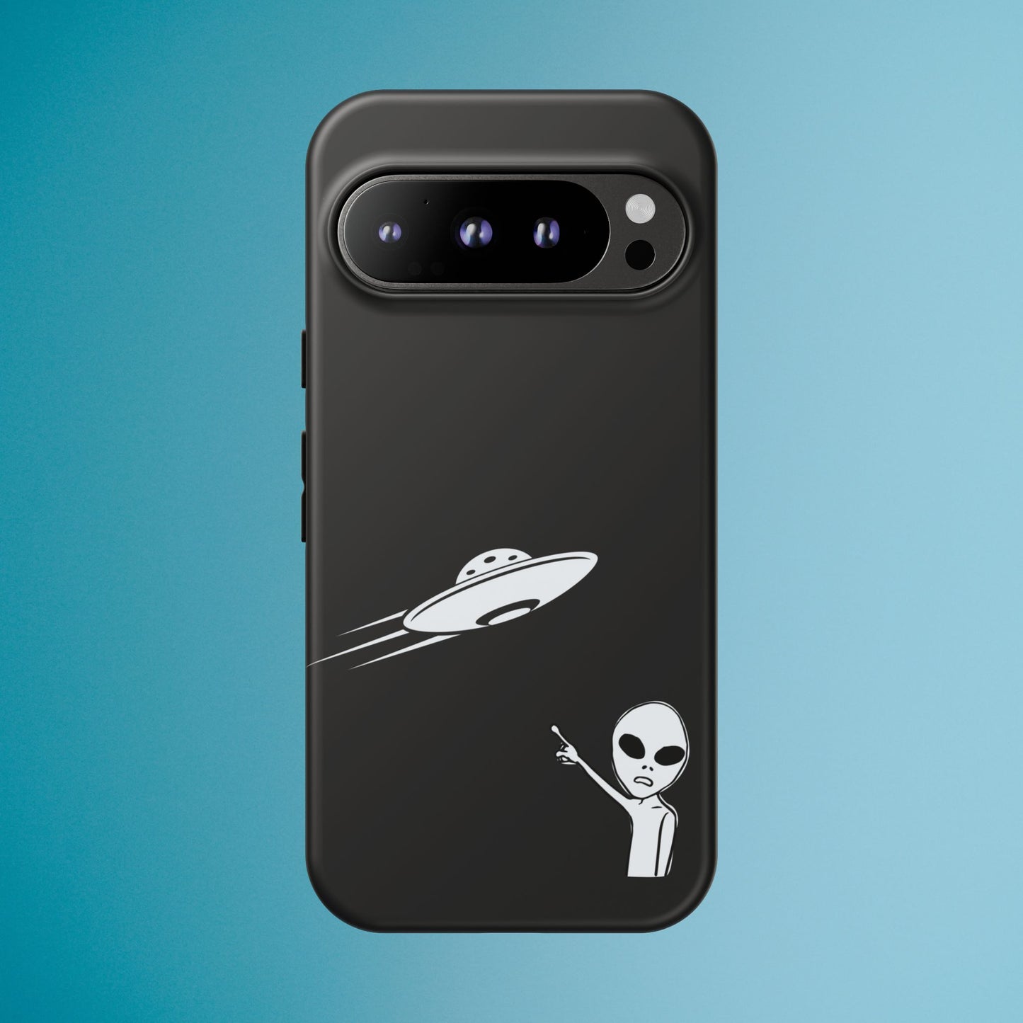 Alien UFO Phone Case, Supernatural Space Design, Sci Fi Aesthetic iPhone Samsung Pixel Cover
