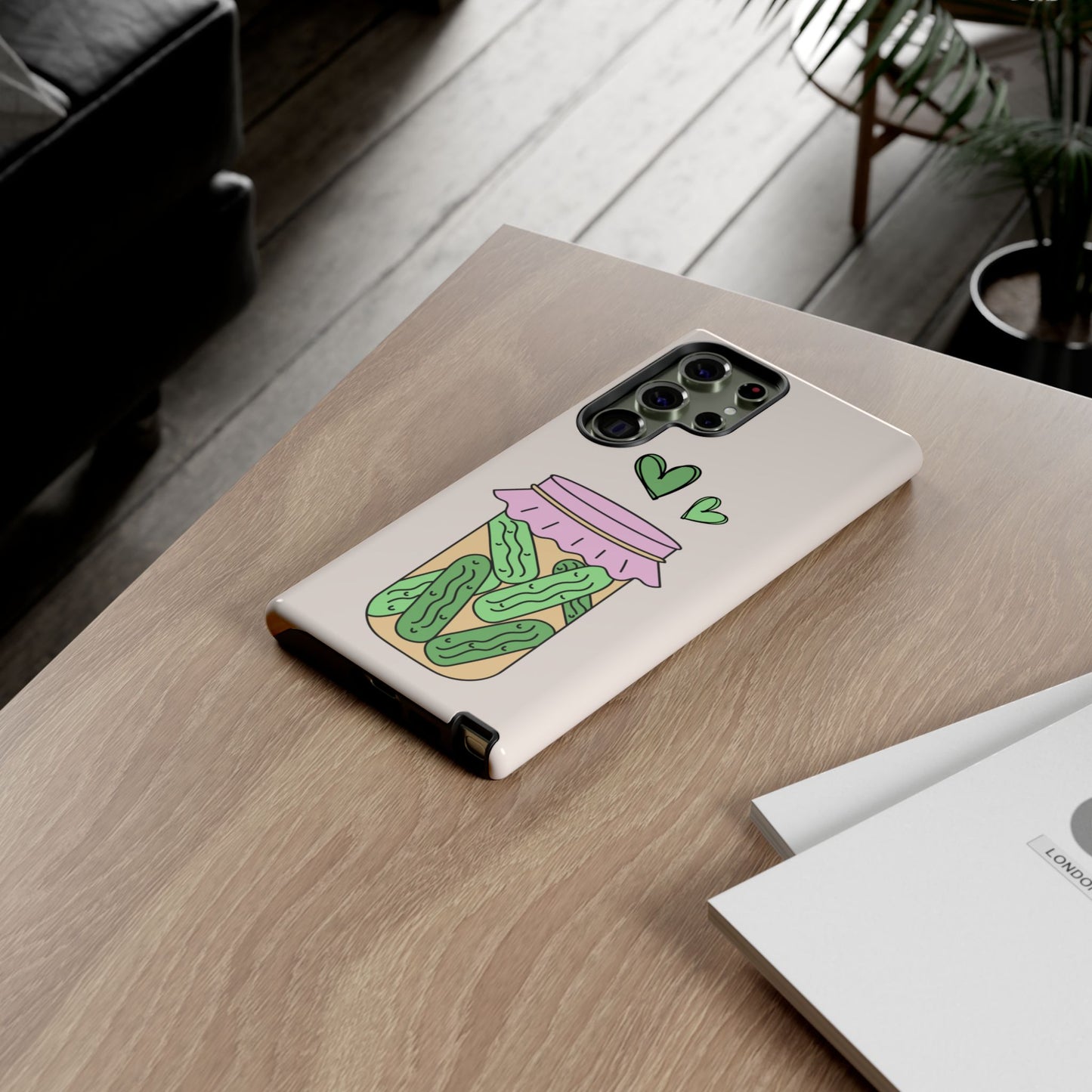 Pickle Jar Phone Case: iPhone, Pixel and Galaxy