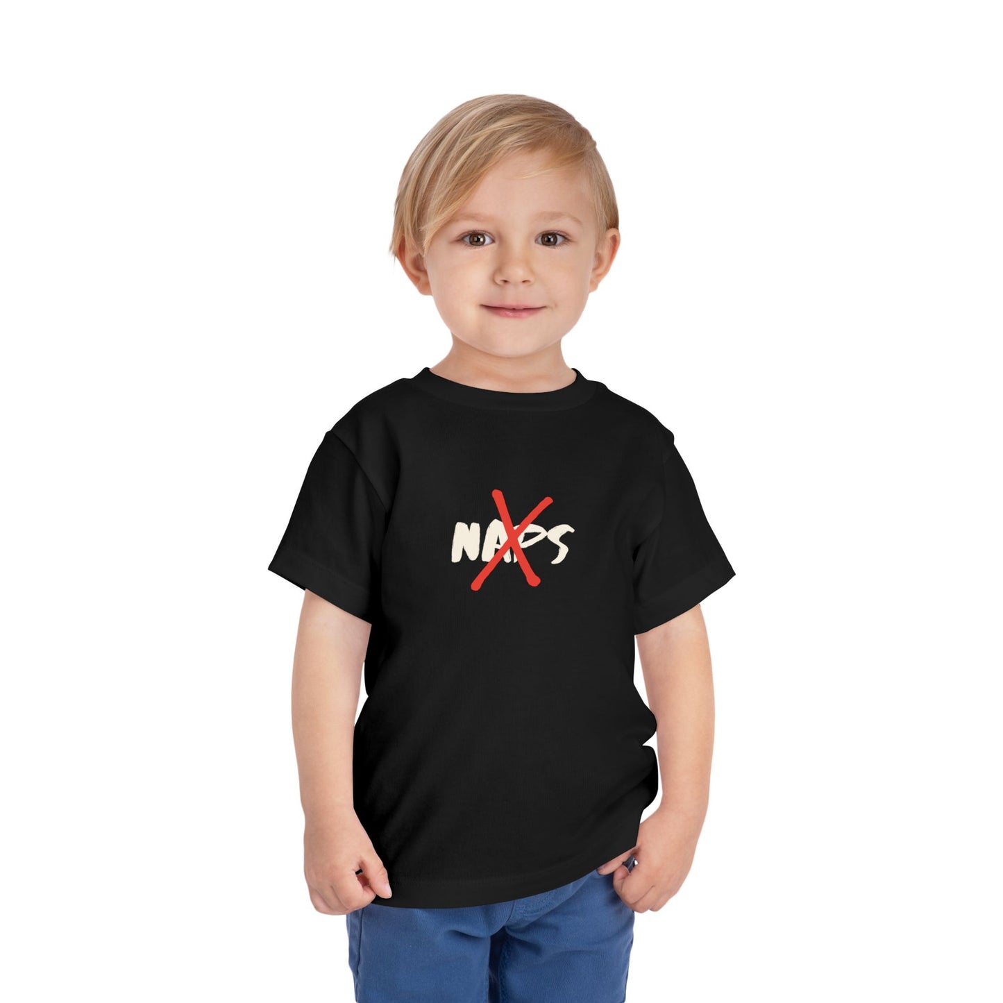 No Naps Toddler T-Shirt - Funny Kids Graphic Tee