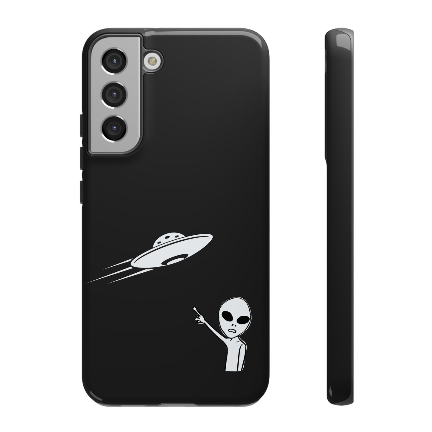 Alien UFO Phone Case, Supernatural Space Design, Sci Fi Aesthetic iPhone Samsung Pixel Cover