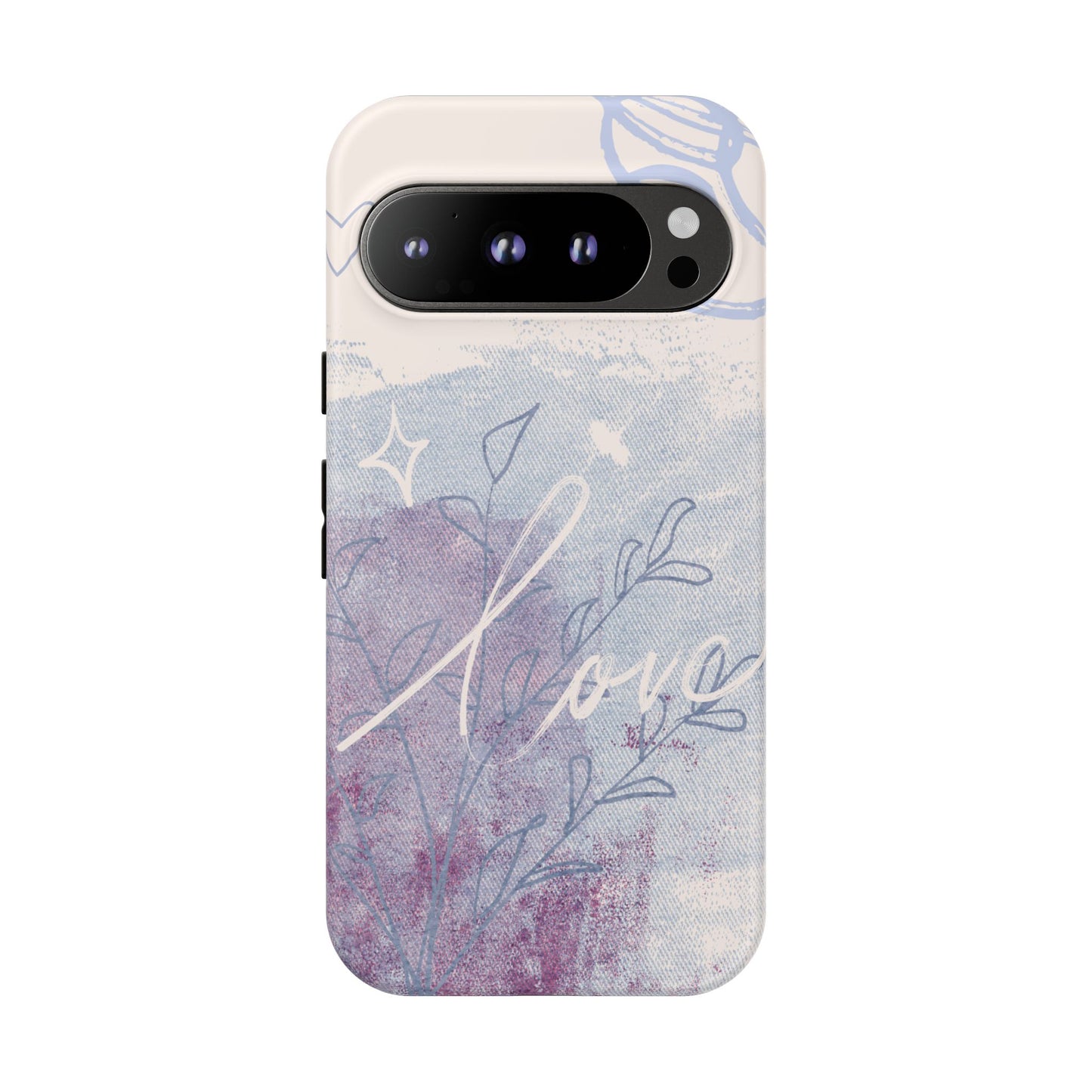 Love Pastel Abstract Phone Case: iPhone, Pixel, Galaxy