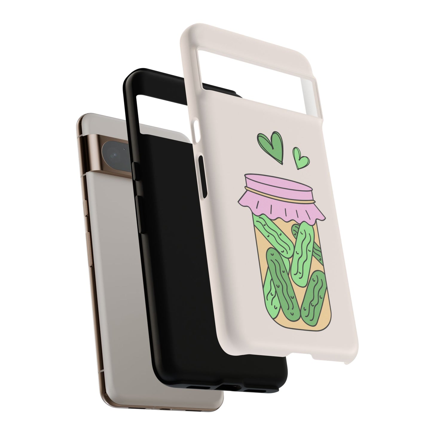 Pickle Jar Phone Case: iPhone, Pixel and Galaxy