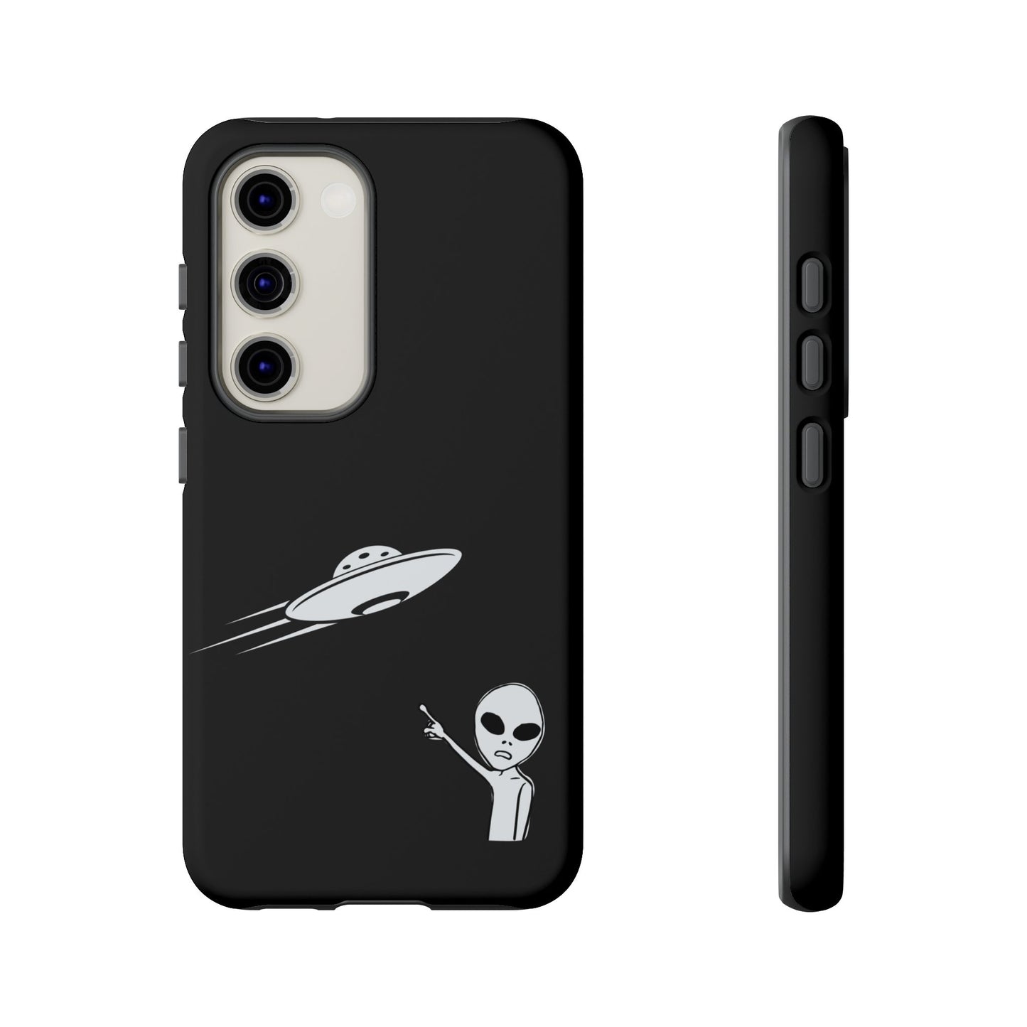 Alien UFO Phone Case, Supernatural Space Design, Sci Fi Aesthetic iPhone Samsung Pixel Cover