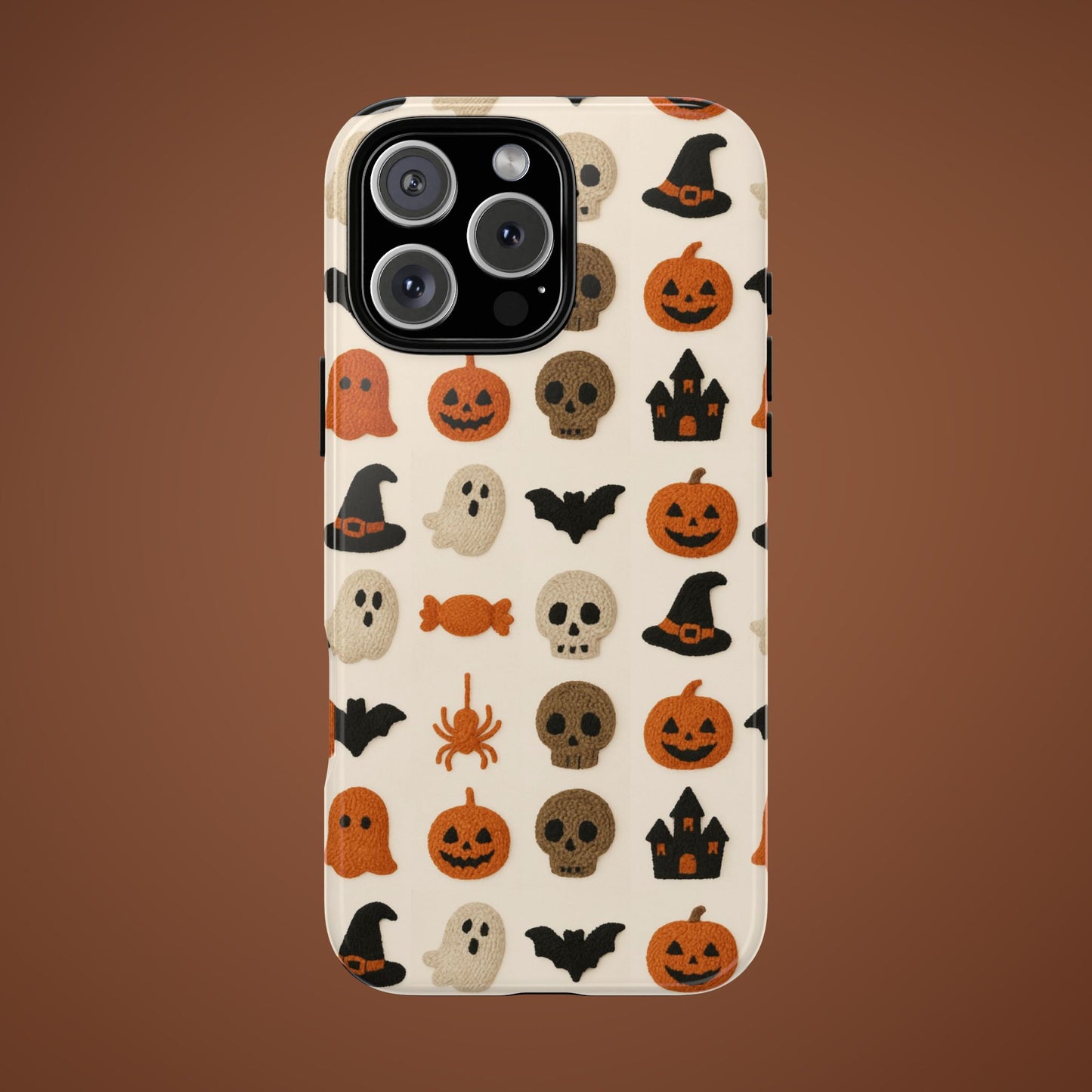 Spooky Pattern Cover-  iPhone Samsung Pixel Case