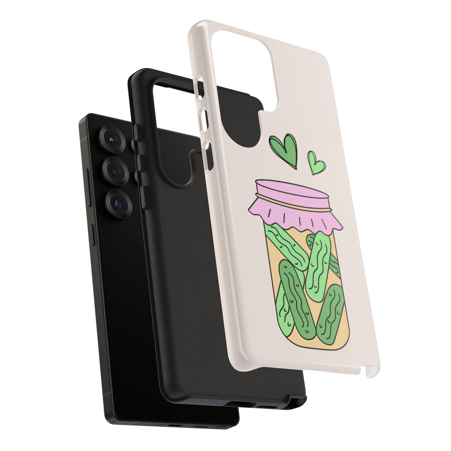 Pickle Jar Phone Case: iPhone, Pixel and Galaxy