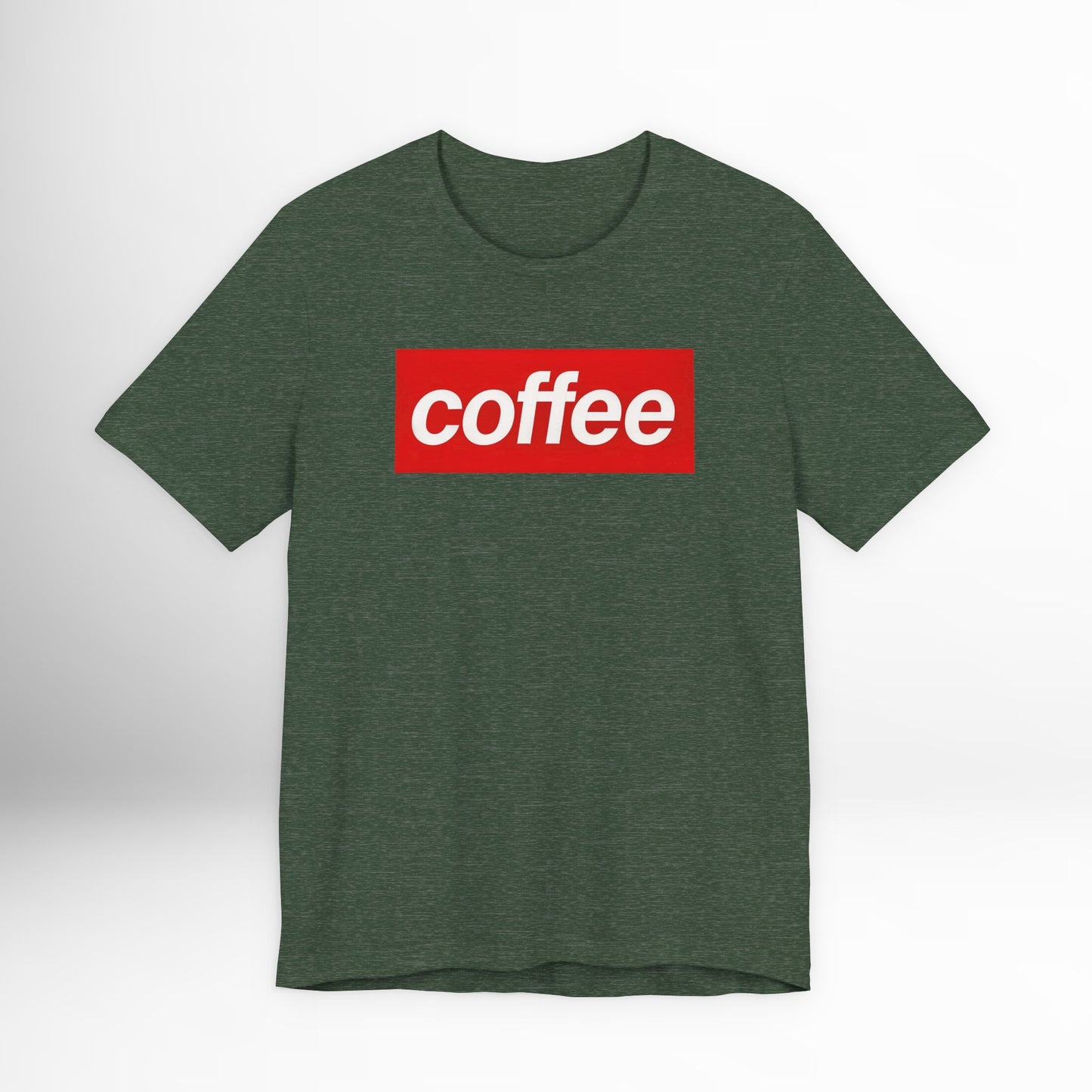 Coffee T-Shirt Minimalist Coffee Lover Graphic Tee, Funny Barista Shirt, Streetwear Style Coffee Gift