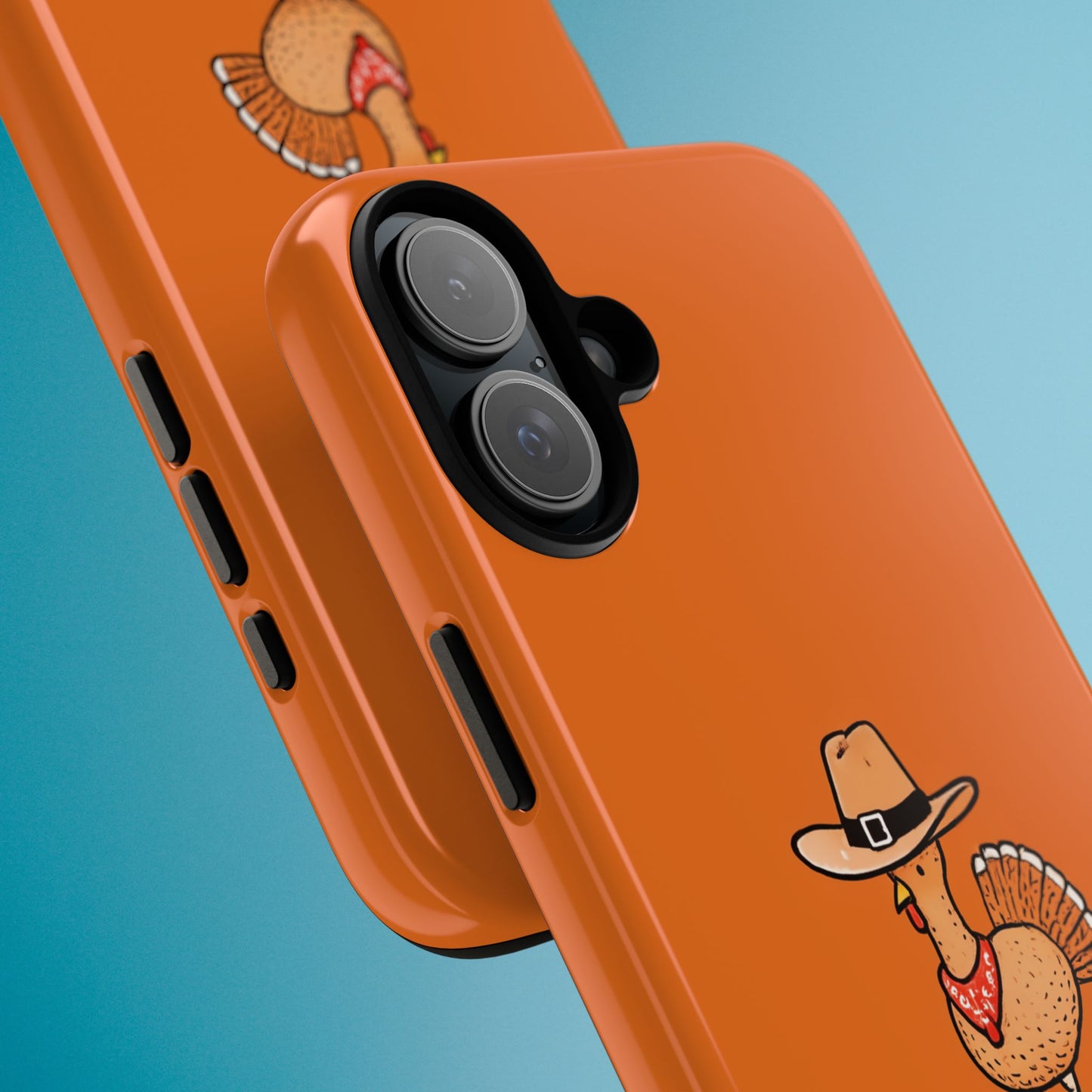 Turkey Phone Case, Funny Thanksgiving Cover, Autumn Fall Design iPhone Samsung Pixel