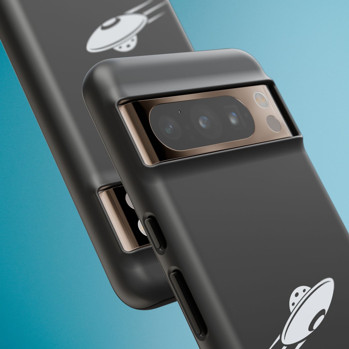 Alien UFO Phone Case, Supernatural Space Design, Sci Fi Aesthetic iPhone Samsung Pixel Cover