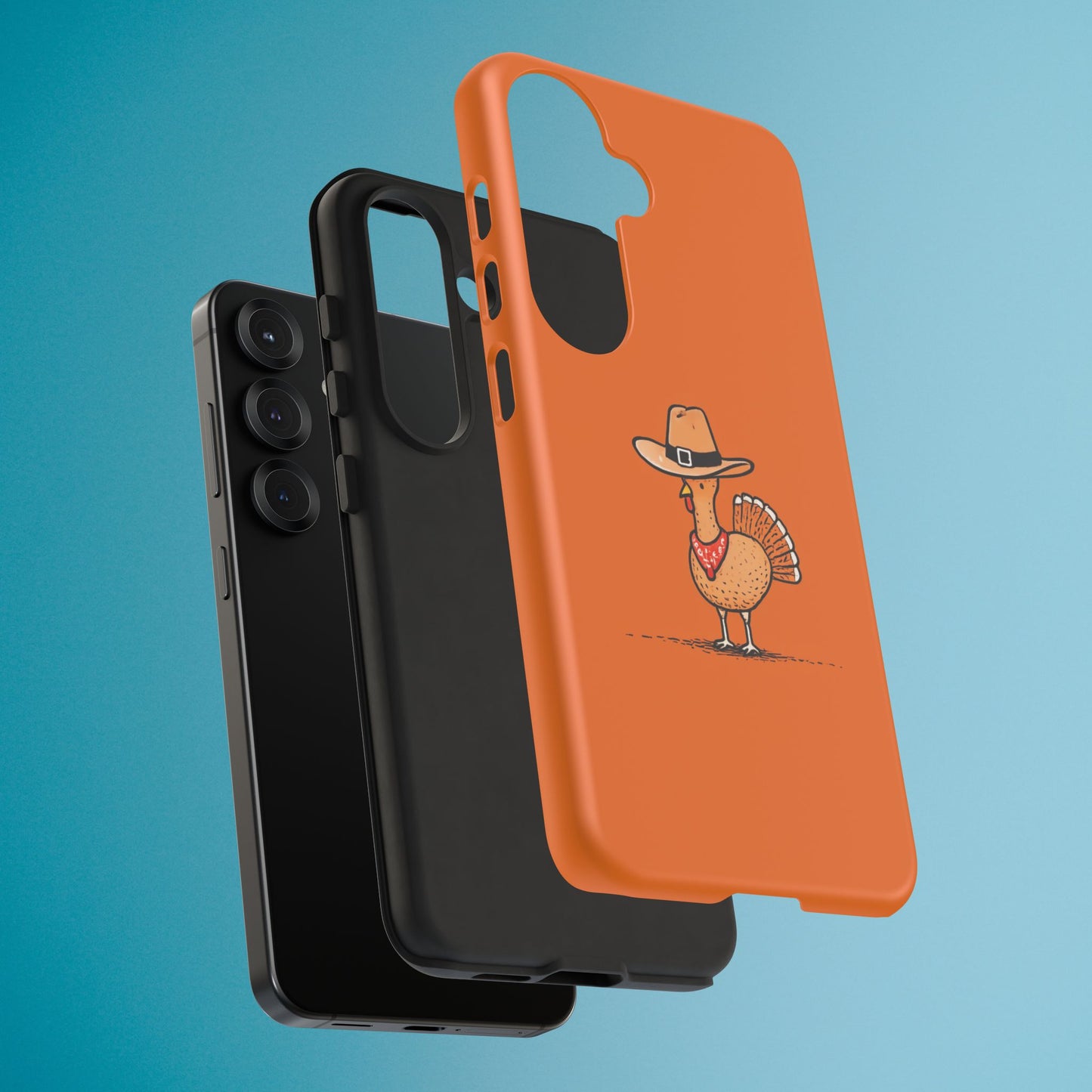 Turkey Phone Case, Funny Thanksgiving Cover, Autumn Fall Design iPhone Samsung Pixel