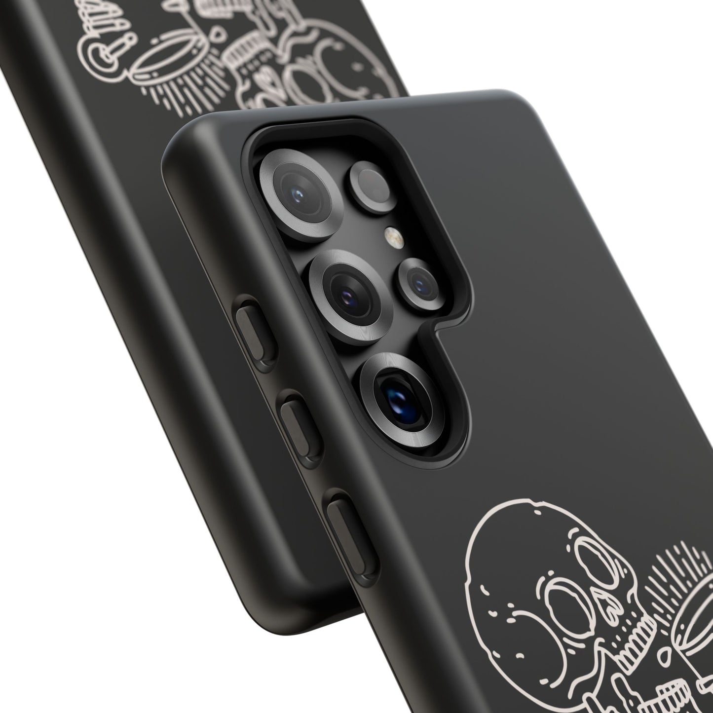 Skull Coffee Phone Case Gothic iPhone, Samsung,!Pixel