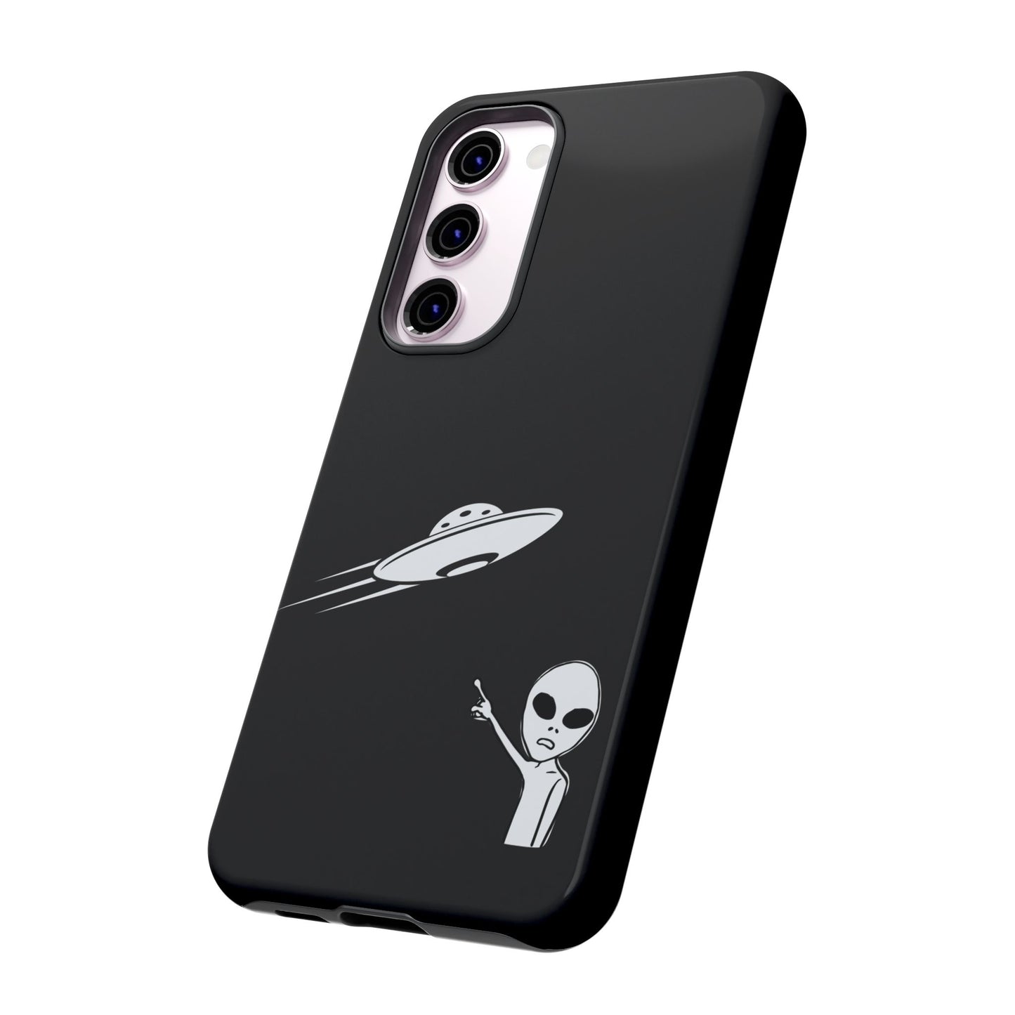 Alien UFO Phone Case, Supernatural Space Design, Sci Fi Aesthetic iPhone Samsung Pixel Cover