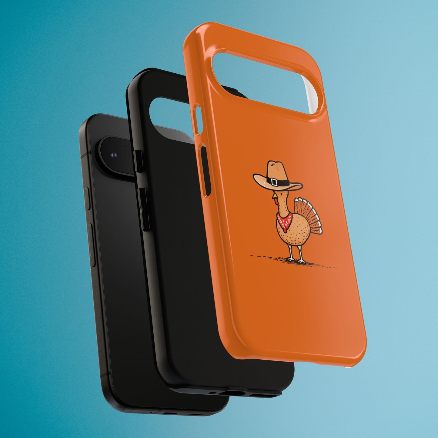 Turkey Phone Case, Funny Thanksgiving Cover, Autumn Fall Design iPhone Samsung Pixel