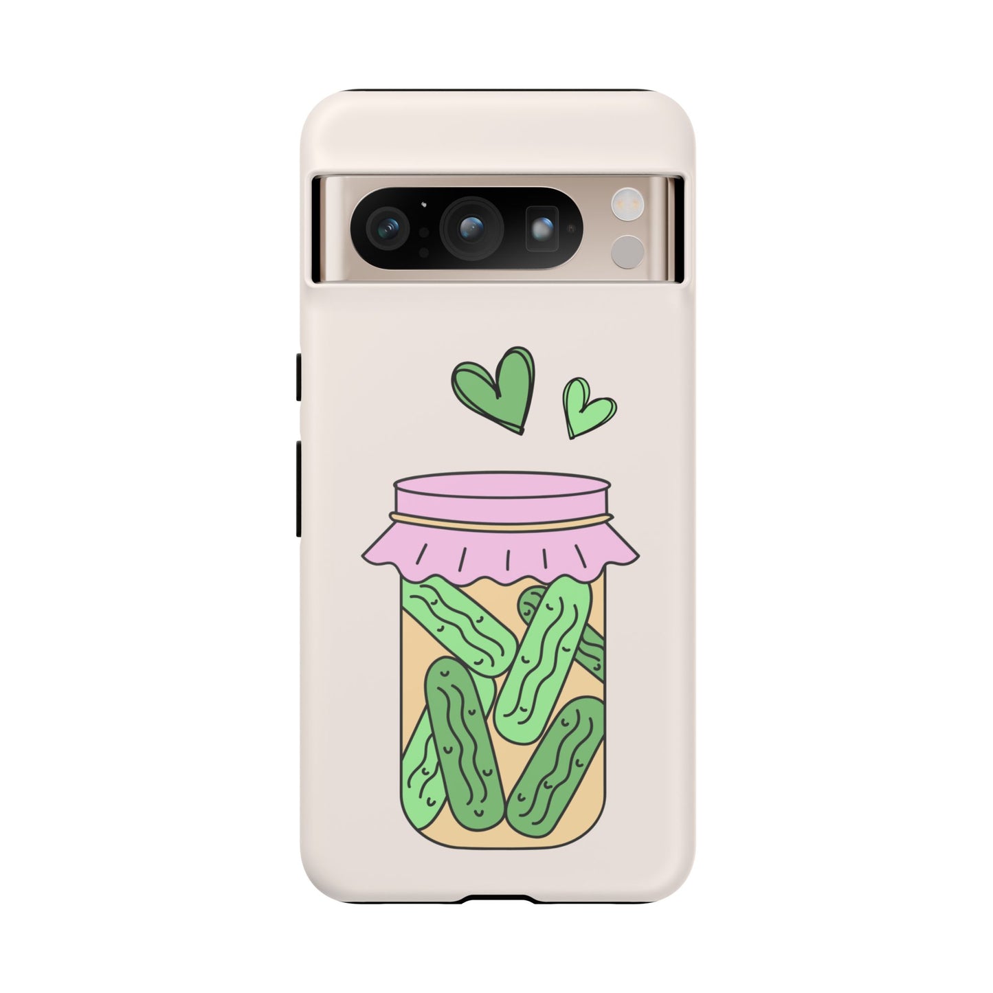 Pickle Jar Phone Case: iPhone, Pixel and Galaxy