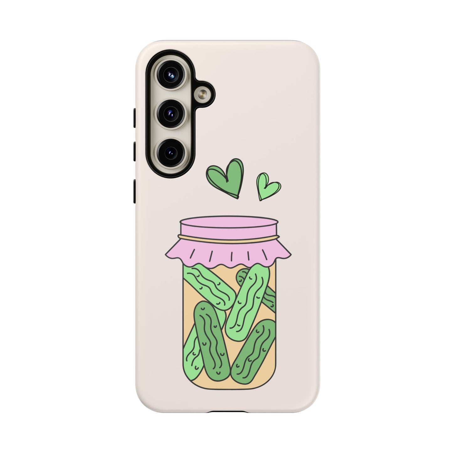 Pickle Jar Phone Case: iPhone, Pixel and Galaxy