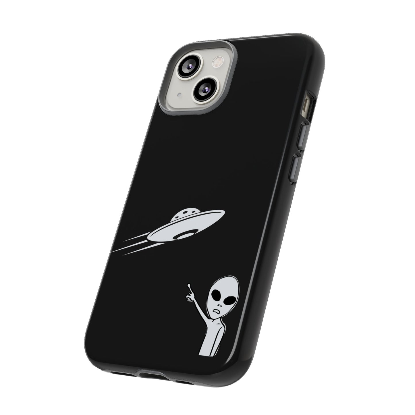 Alien UFO Phone Case, Supernatural Space Design, Sci Fi Aesthetic iPhone Samsung Pixel Cover