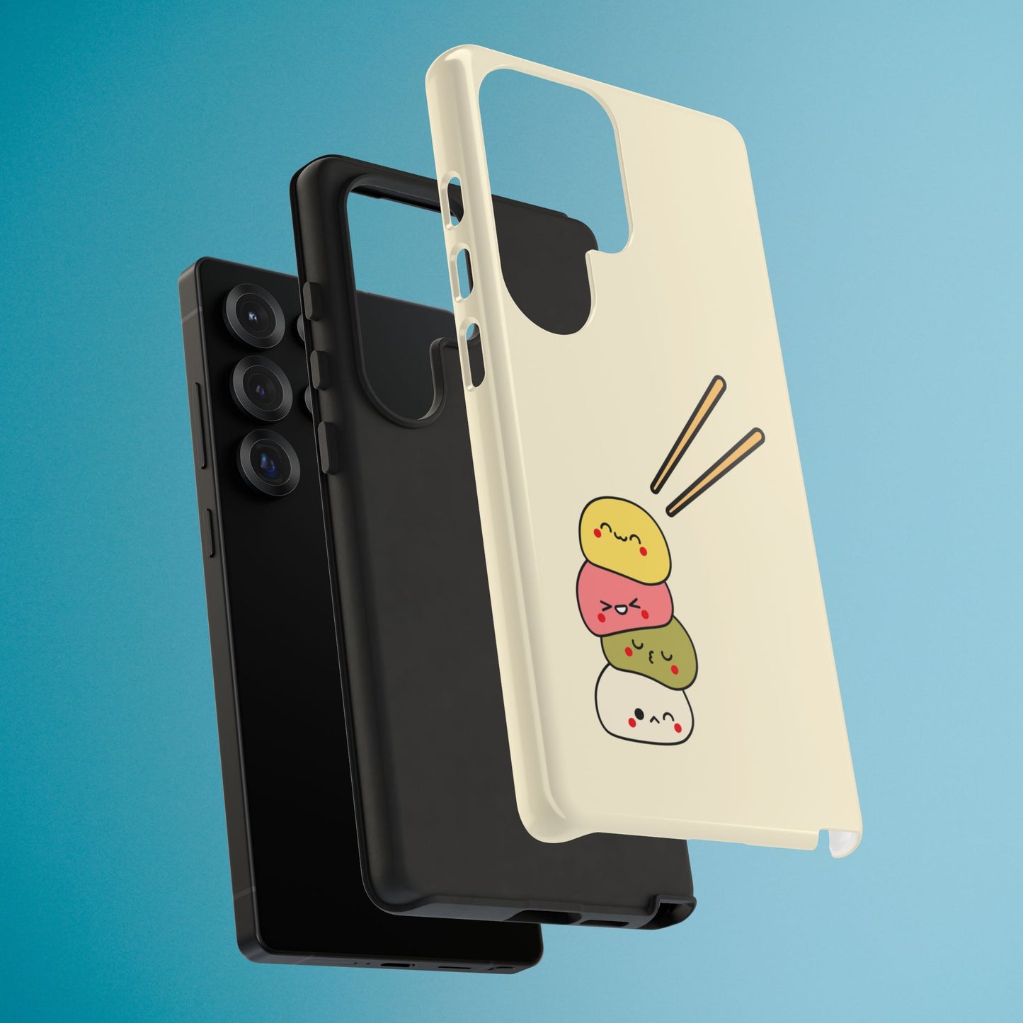 Cute Kawaii Snack Phone Case: iPhone 16–17, Galaxy S23–26, Pixel 7–9