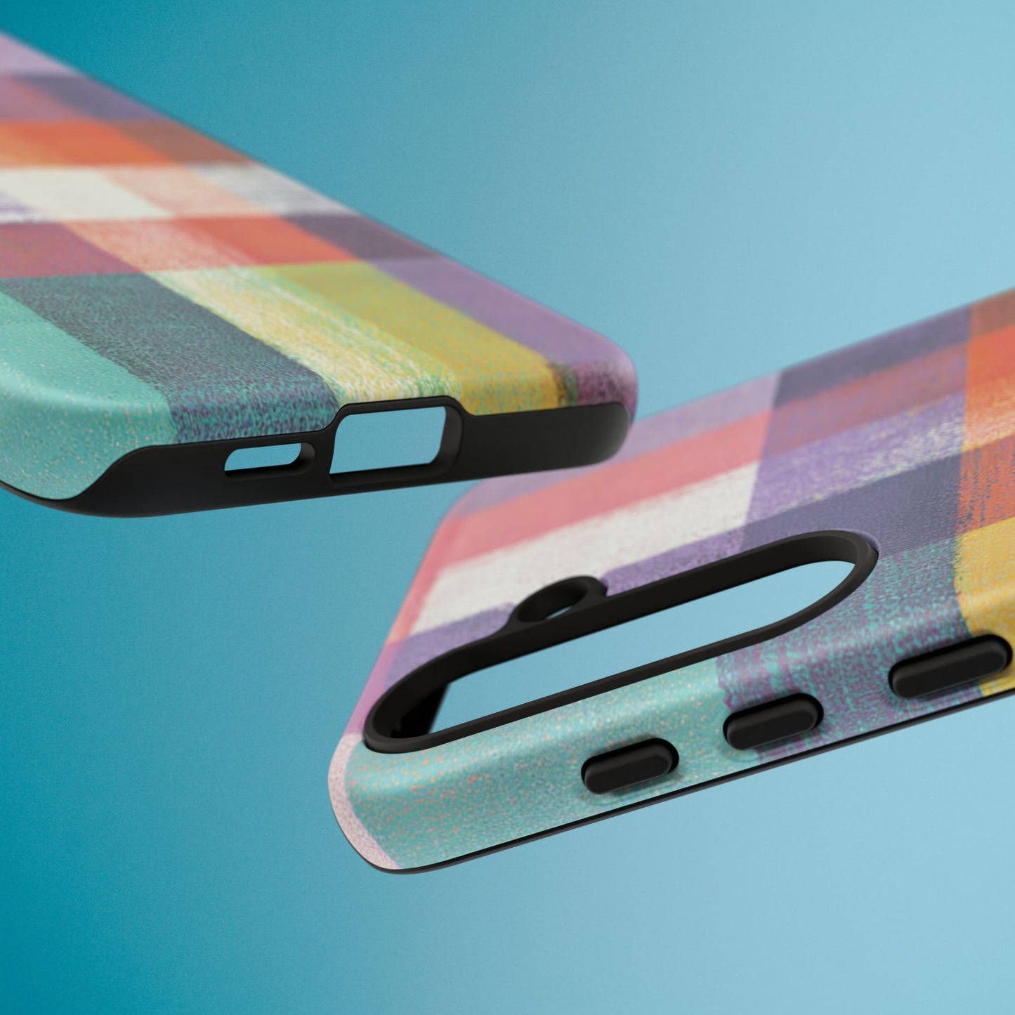 Colorful Plaid Phone Case - iPhone, Galaxy and Pixel Models
