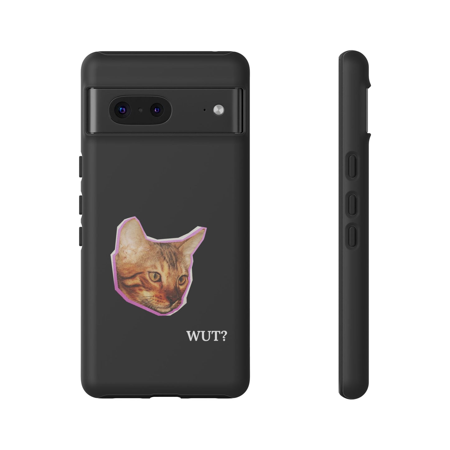 Funny Cat Meme Phone Case - iPhone, Galaxy, Pixel