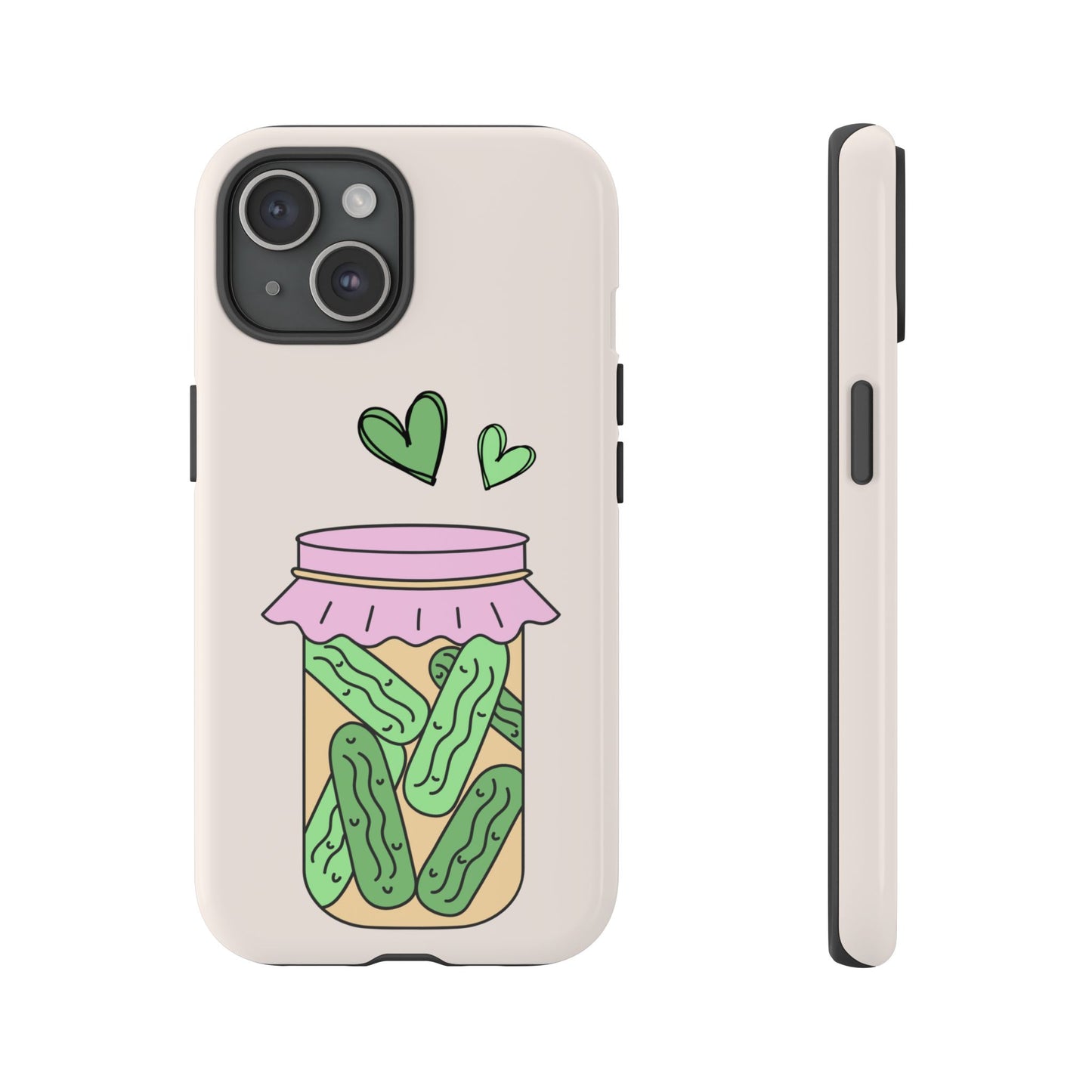 Pickle Jar Phone Case: iPhone, Pixel and Galaxy