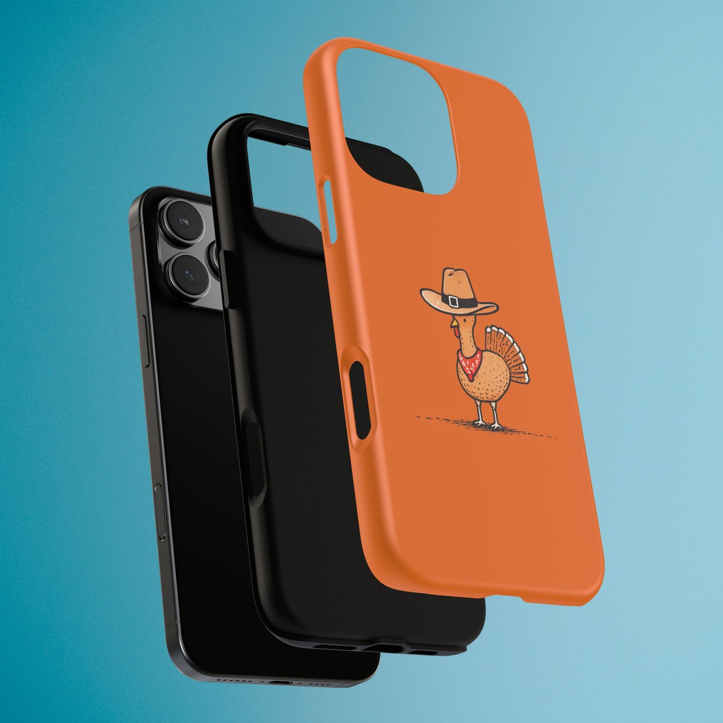 Turkey Phone Case, Funny Thanksgiving Cover, Autumn Fall Design iPhone Samsung Pixel