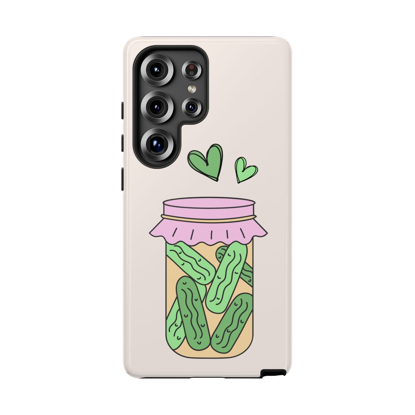 Pickle Jar Phone Case: iPhone, Pixel and Galaxy