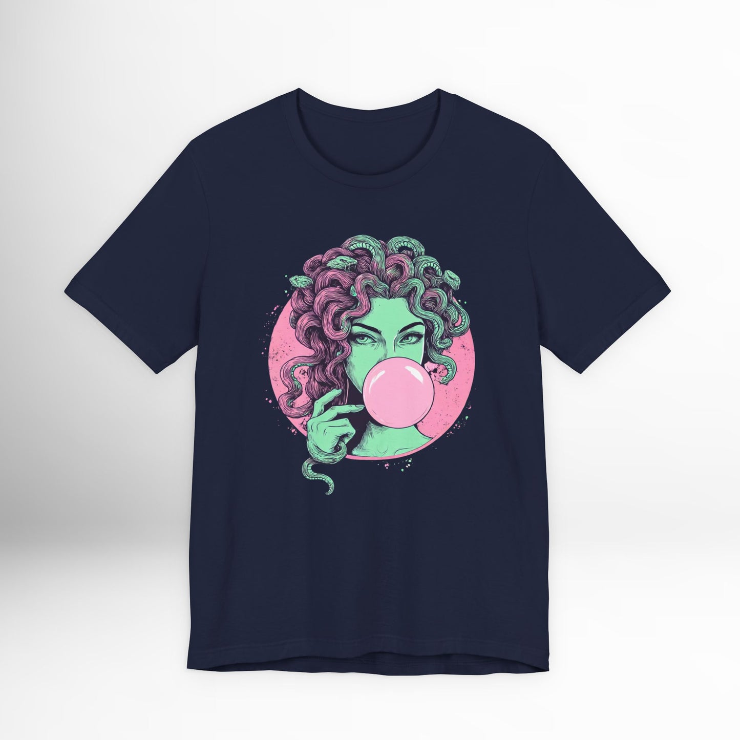 Medusa Bubblegum T-Shirt | Greek Mythology Graphic Tee