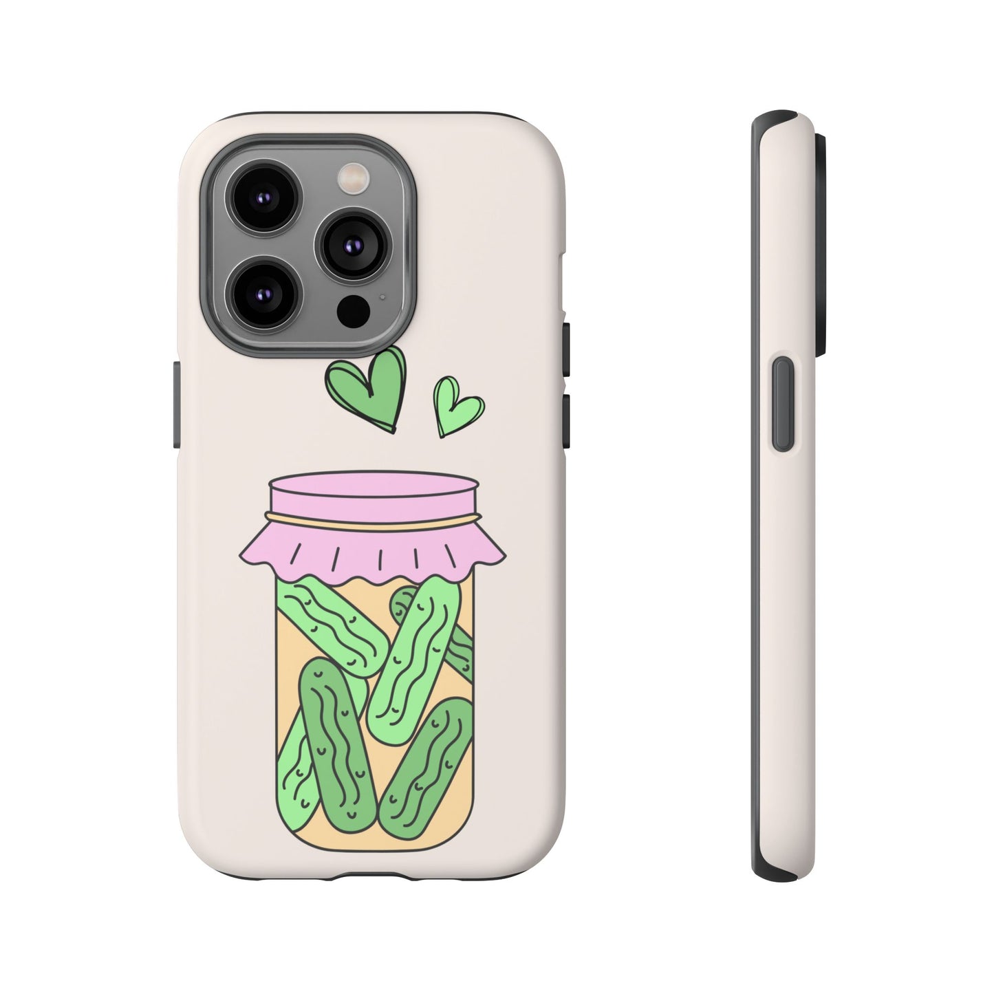 Pickle Jar Phone Case: iPhone, Pixel and Galaxy