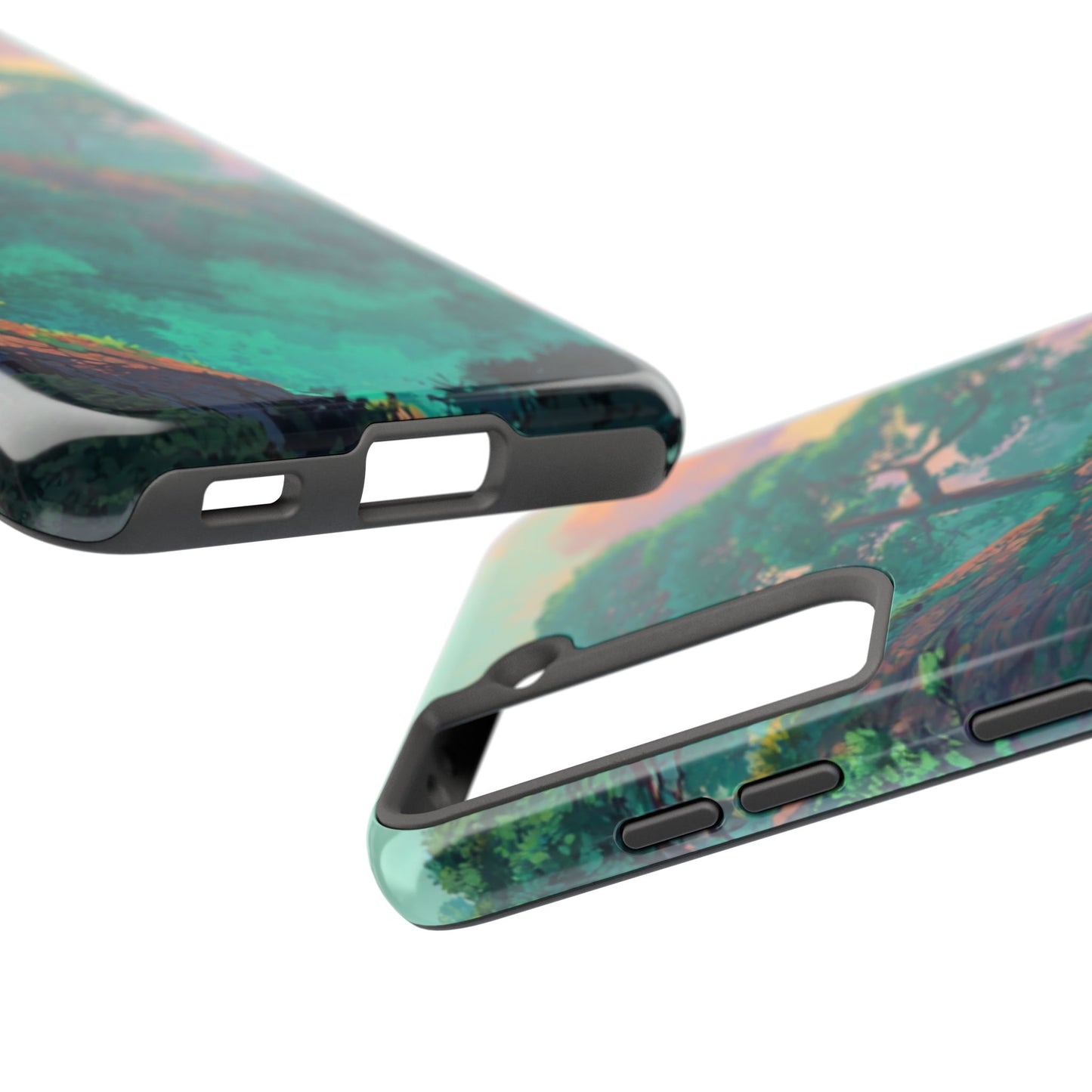 Studio Ghibli Landscape Inspired Phone Case- iPhone, Pixel, Galaxy